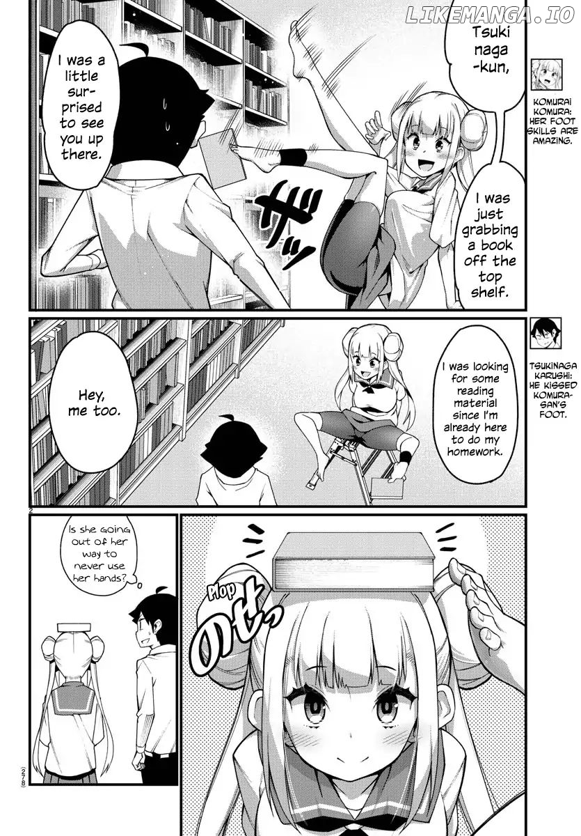 Ashigei Shoujo Komura-San chapter 6 - page 2