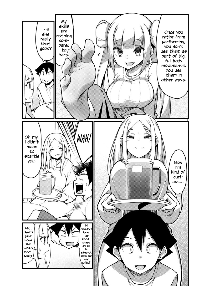 Ashigei Shoujo Komura-San chapter 35 - page 7