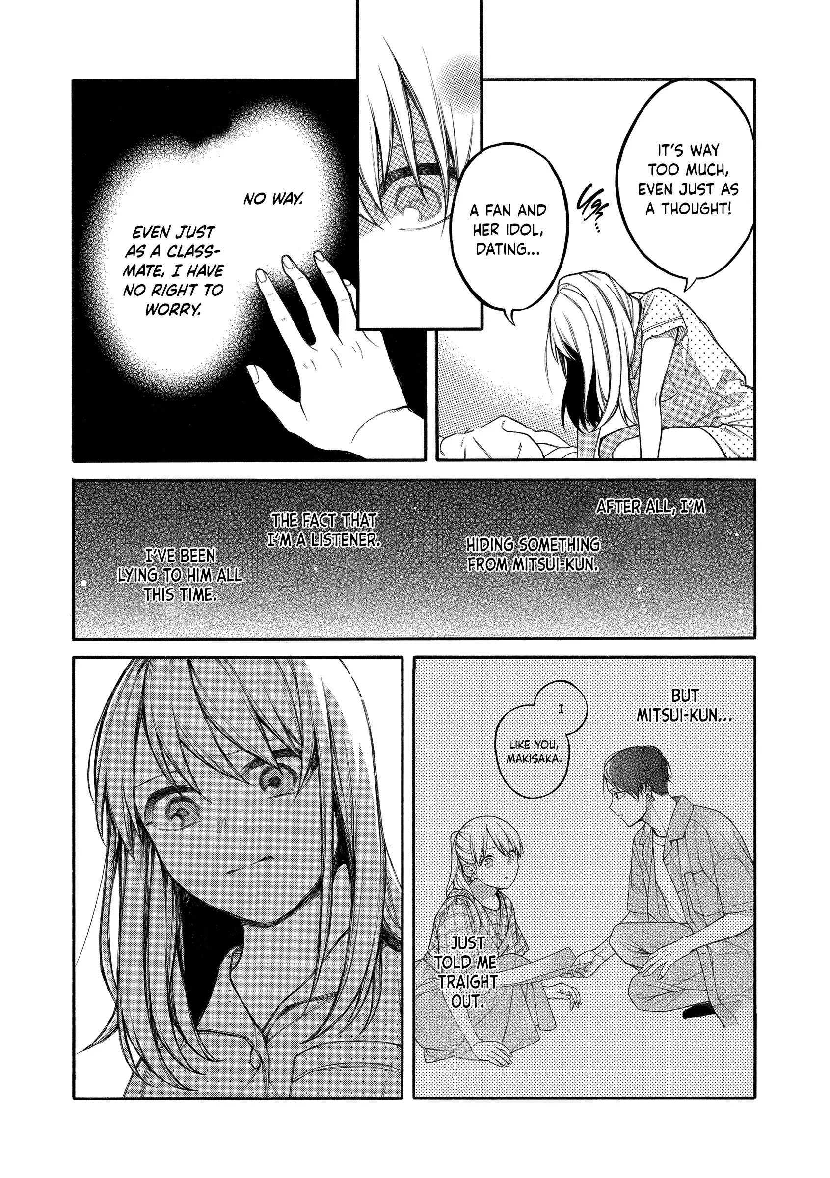 Oshi To Deaitakunai Joshidaisei chapter 11 - page 2