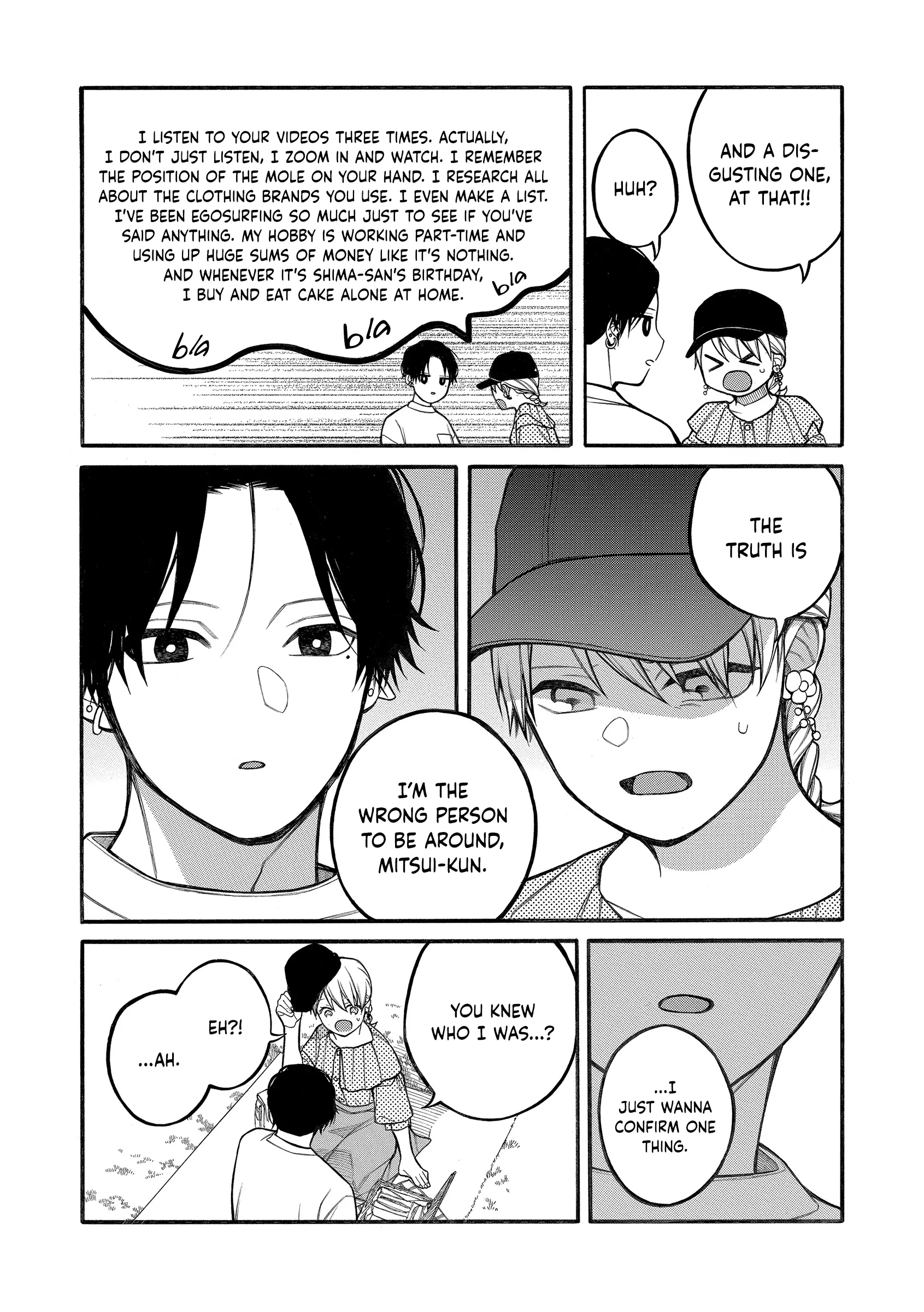 Oshi To Deaitakunai Joshidaisei chapter 12 - page 8