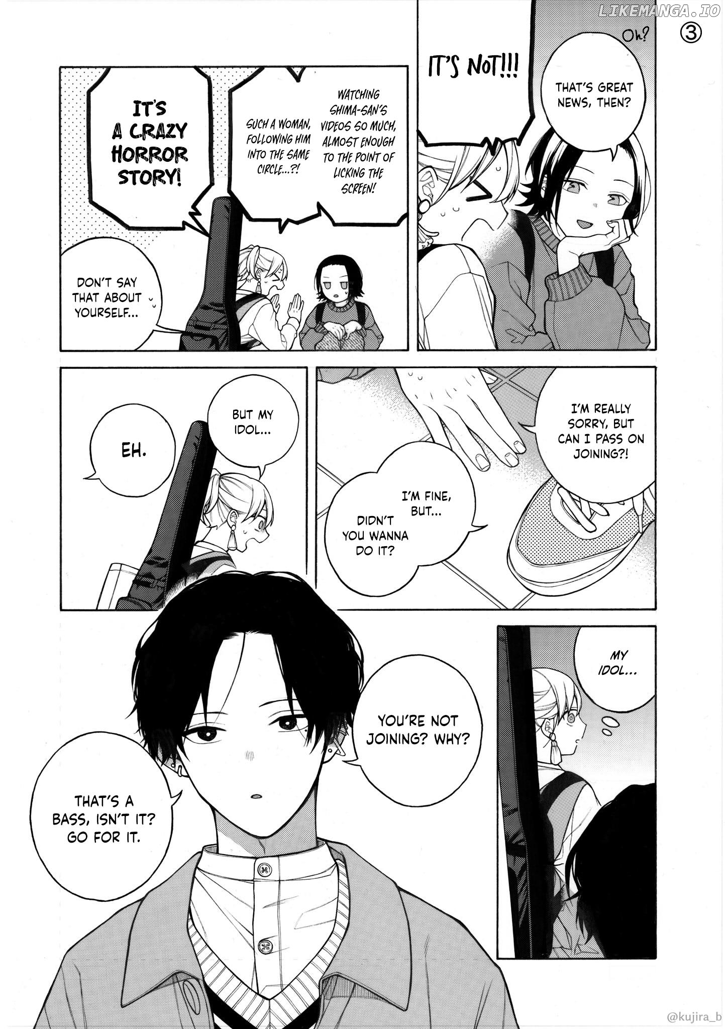 Oshi To Deaitakunai Joshidaisei chapter 2 - page 3