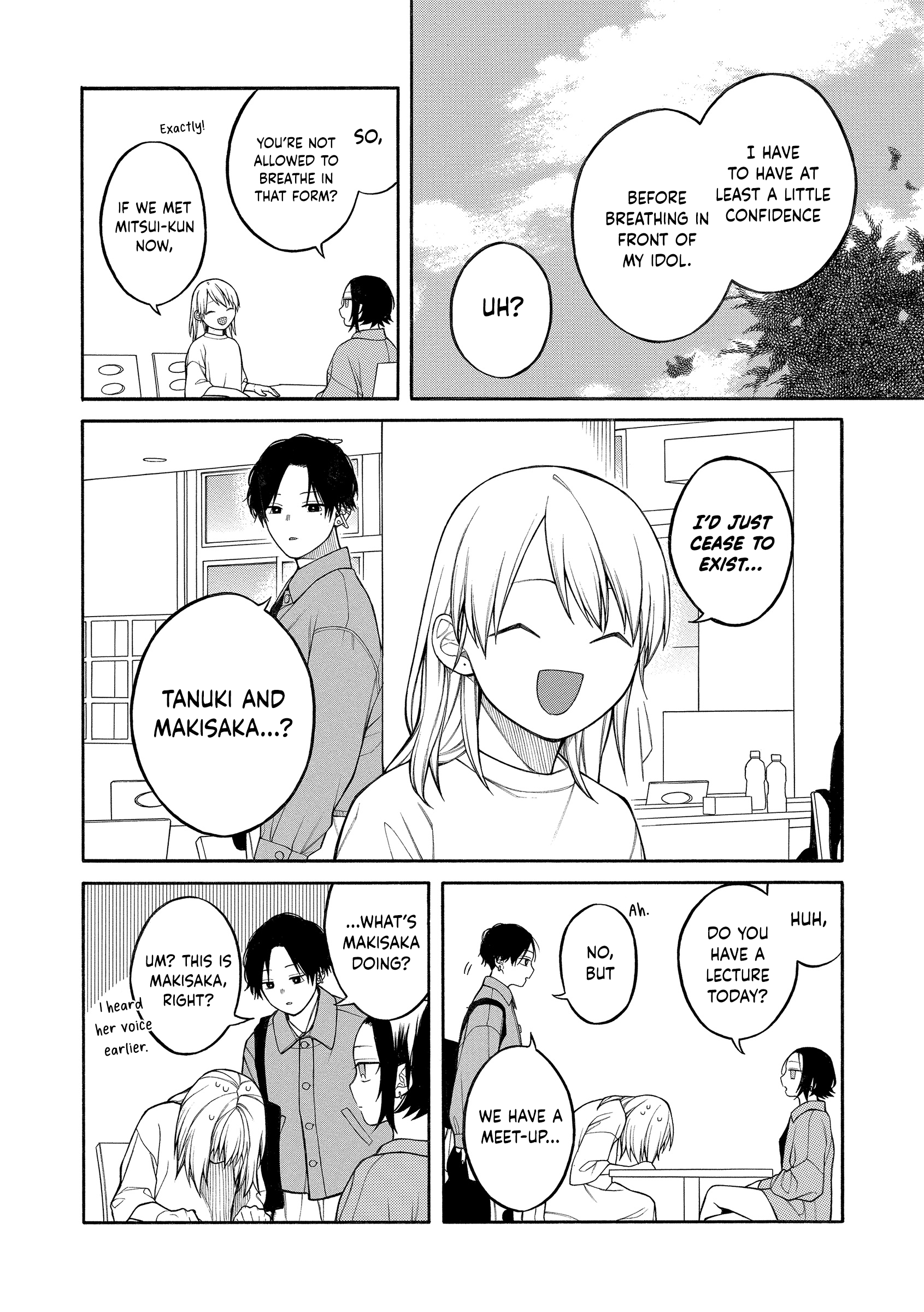Oshi To Deaitakunai Joshidaisei chapter 6 - page 2