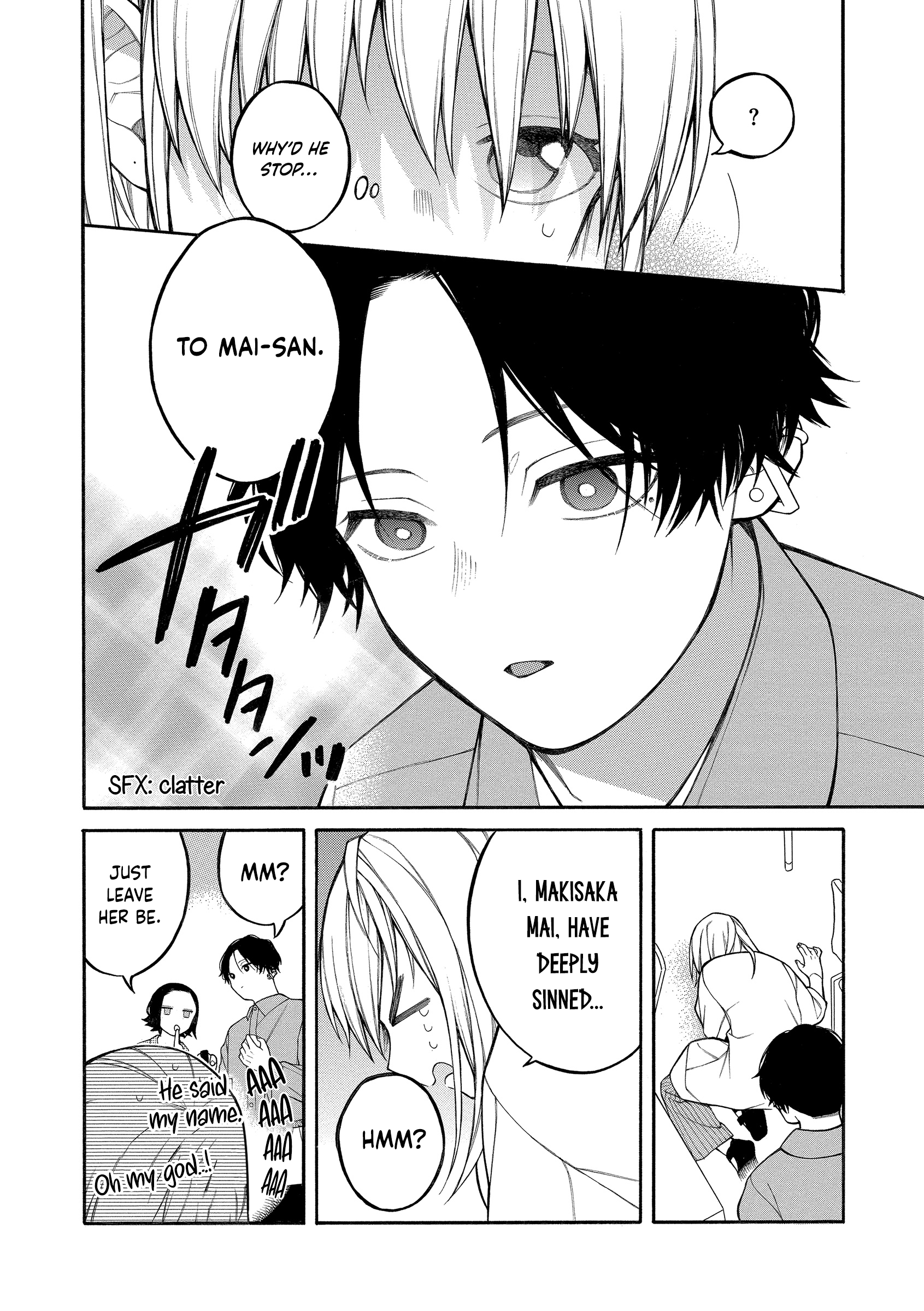 Oshi To Deaitakunai Joshidaisei chapter 6 - page 4