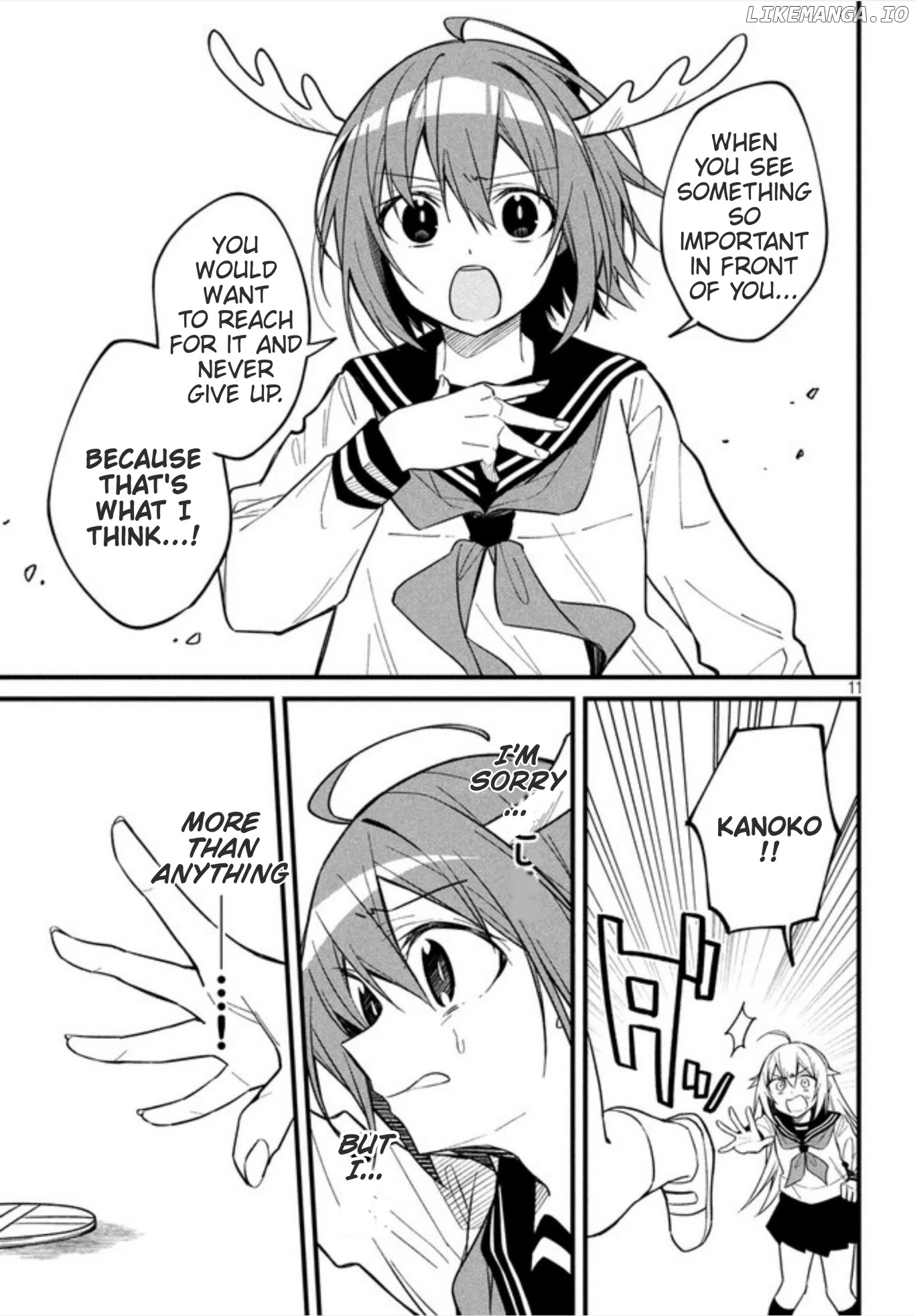 Shikanoko Nokonoko Koshitantan chapter 7 - page 12