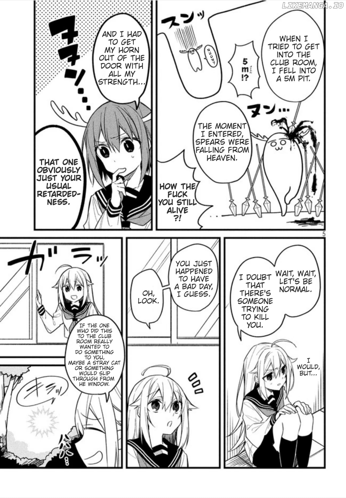 Shikanoko Nokonoko Koshitantan chapter 7 - page 6