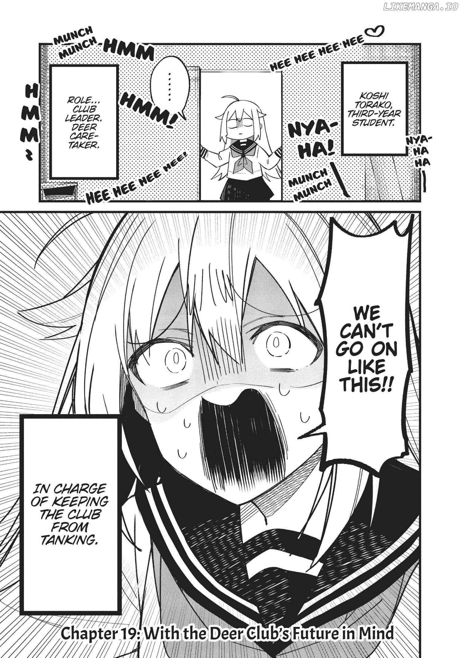 Shikanoko Nokonoko Koshitantan chapter 19 - page 4
