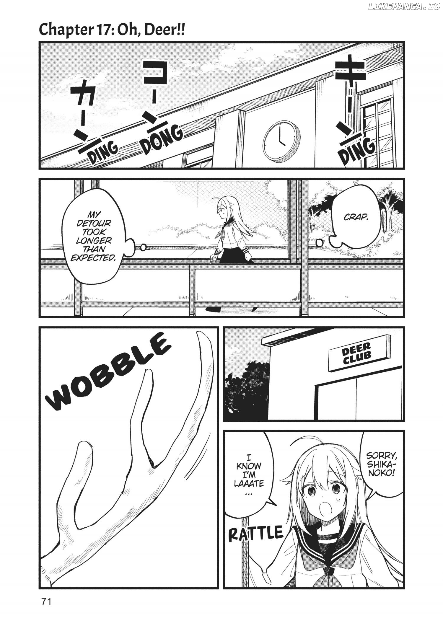 Shikanoko Nokonoko Koshitantan chapter 17 - page 2