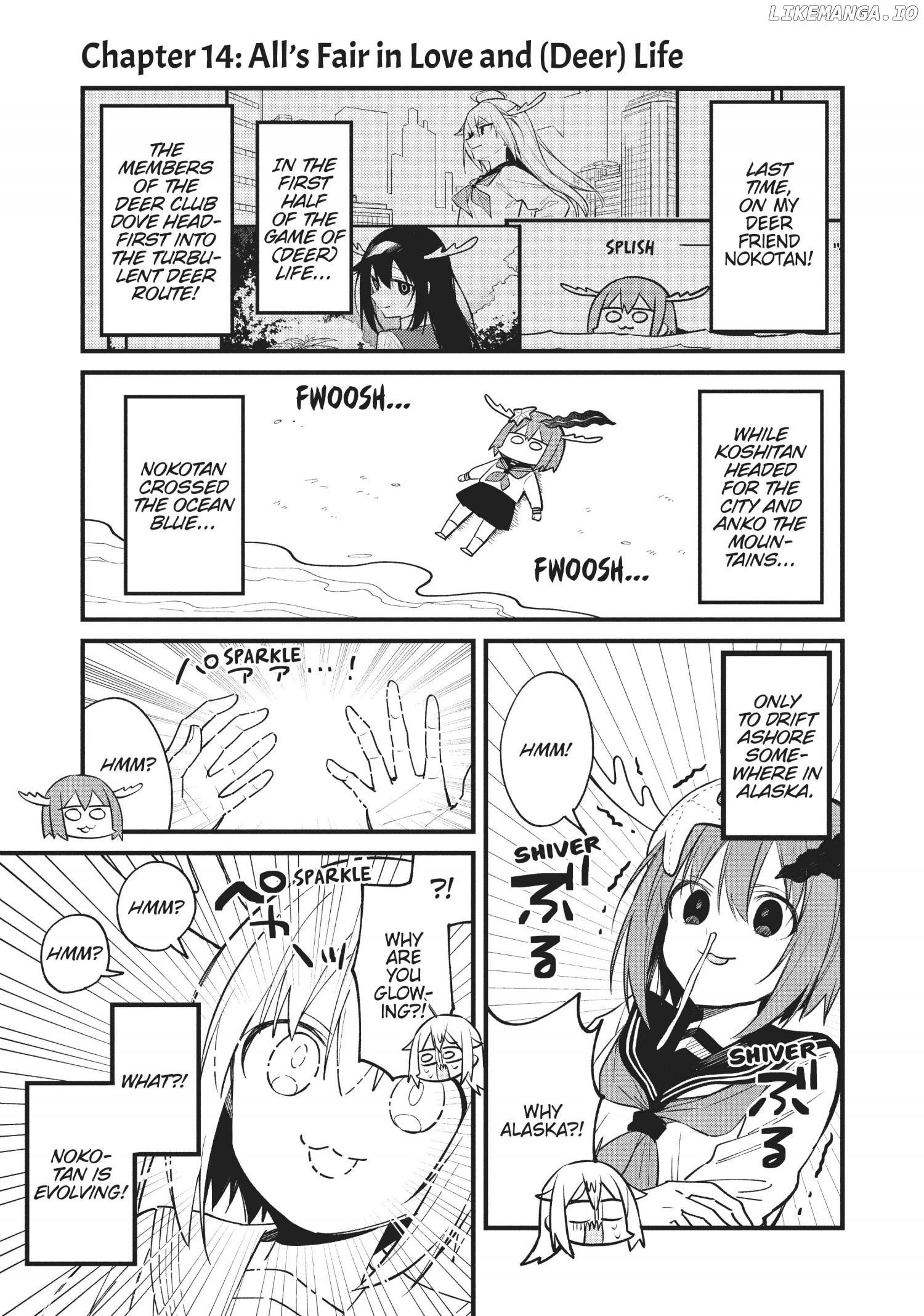 Shikanoko Nokonoko Koshitantan chapter 14 - page 7