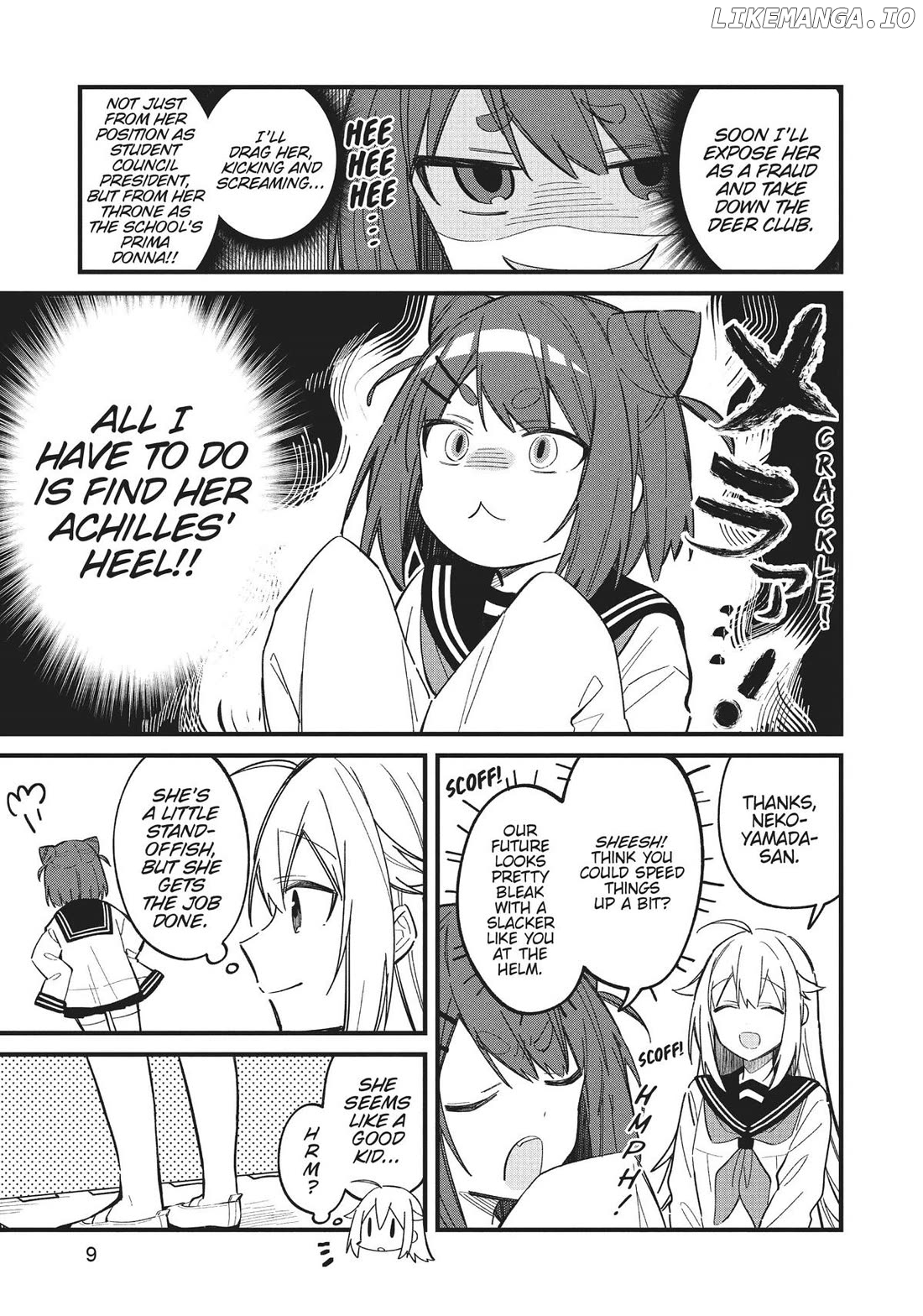 Shikanoko Nokonoko Koshitantan Chapter 20 - page 9