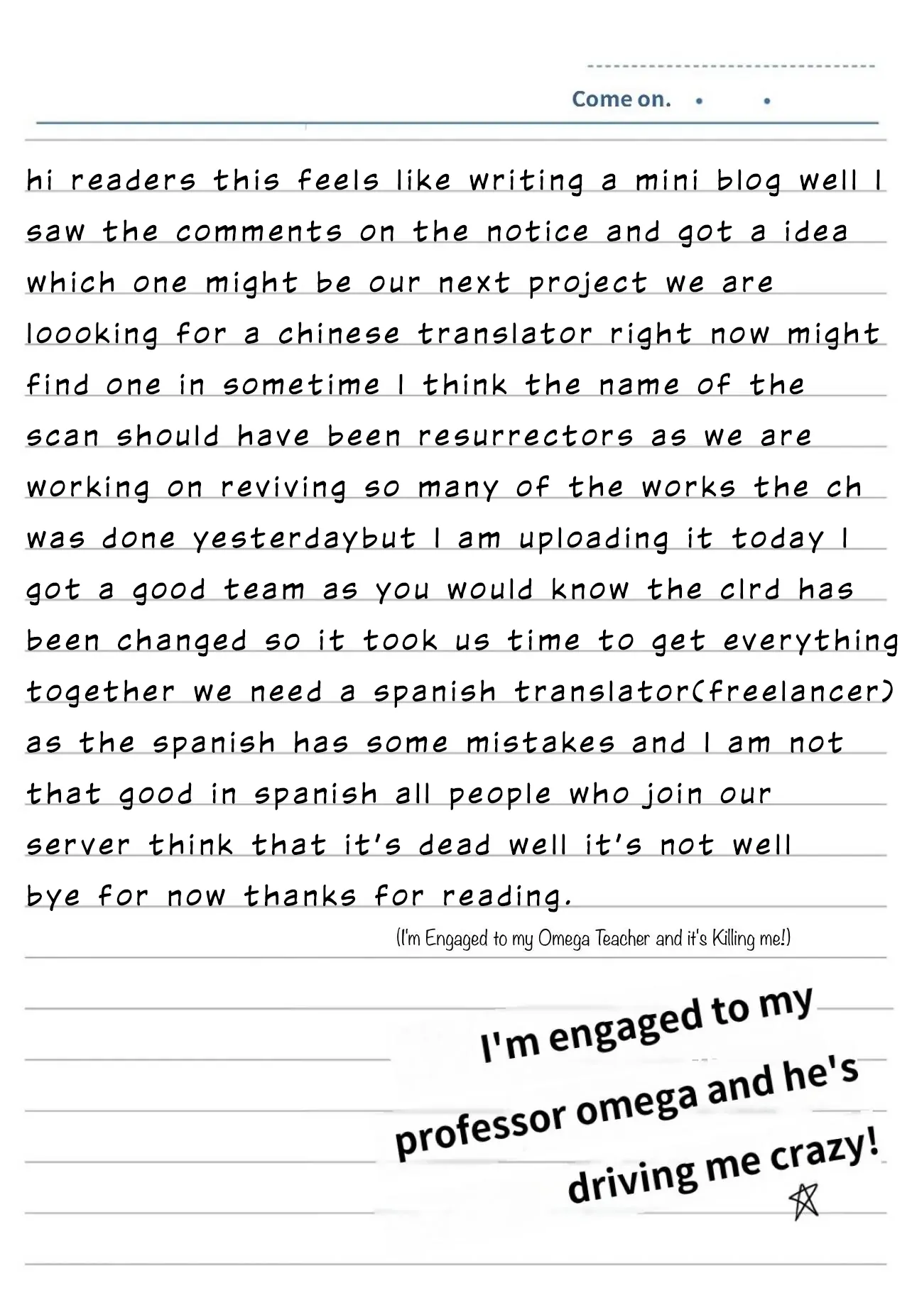 I'm Engaged to my Omega Teacher and it's Killing me! Chapter 7 - page 27
