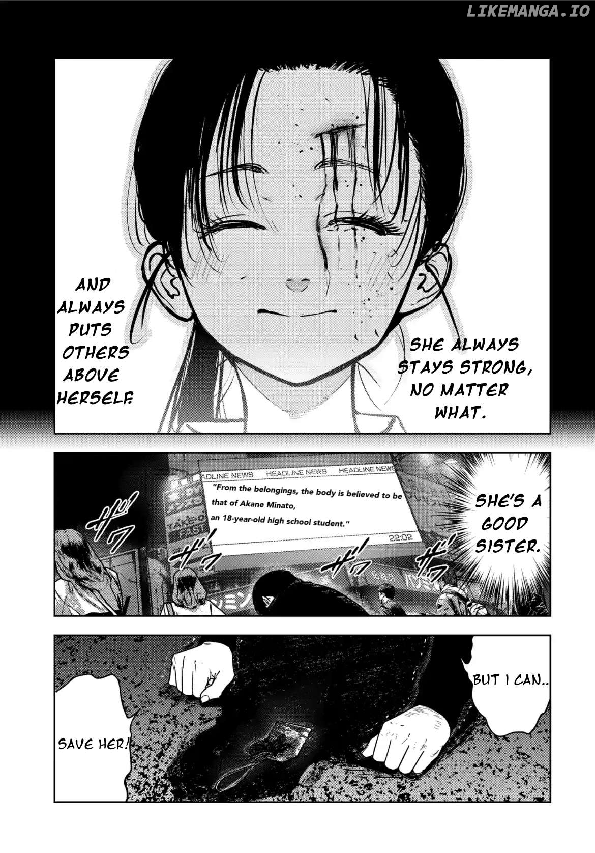 Massacre Happy Ending - Chapter Of Blue - Chapter 6 - page 5