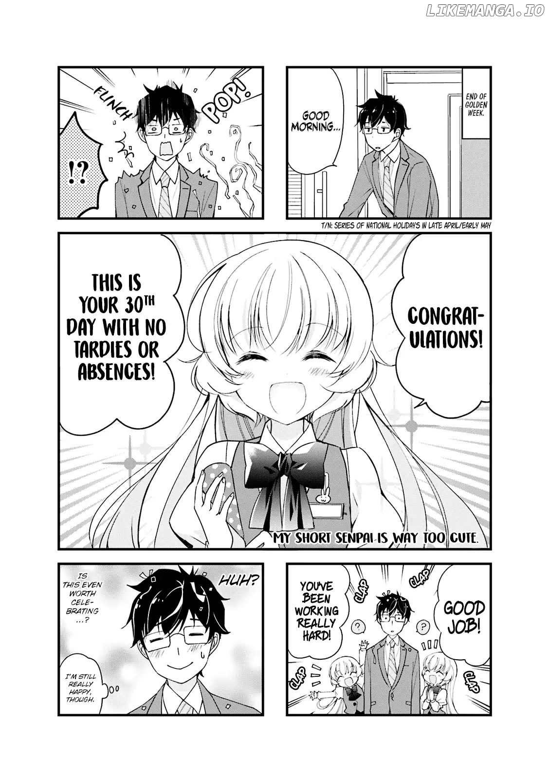 my Short Senpai is Way Too Cute chapter 7 - page 2