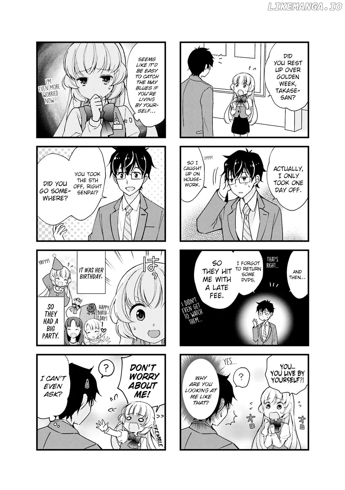 my Short Senpai is Way Too Cute chapter 7 - page 4