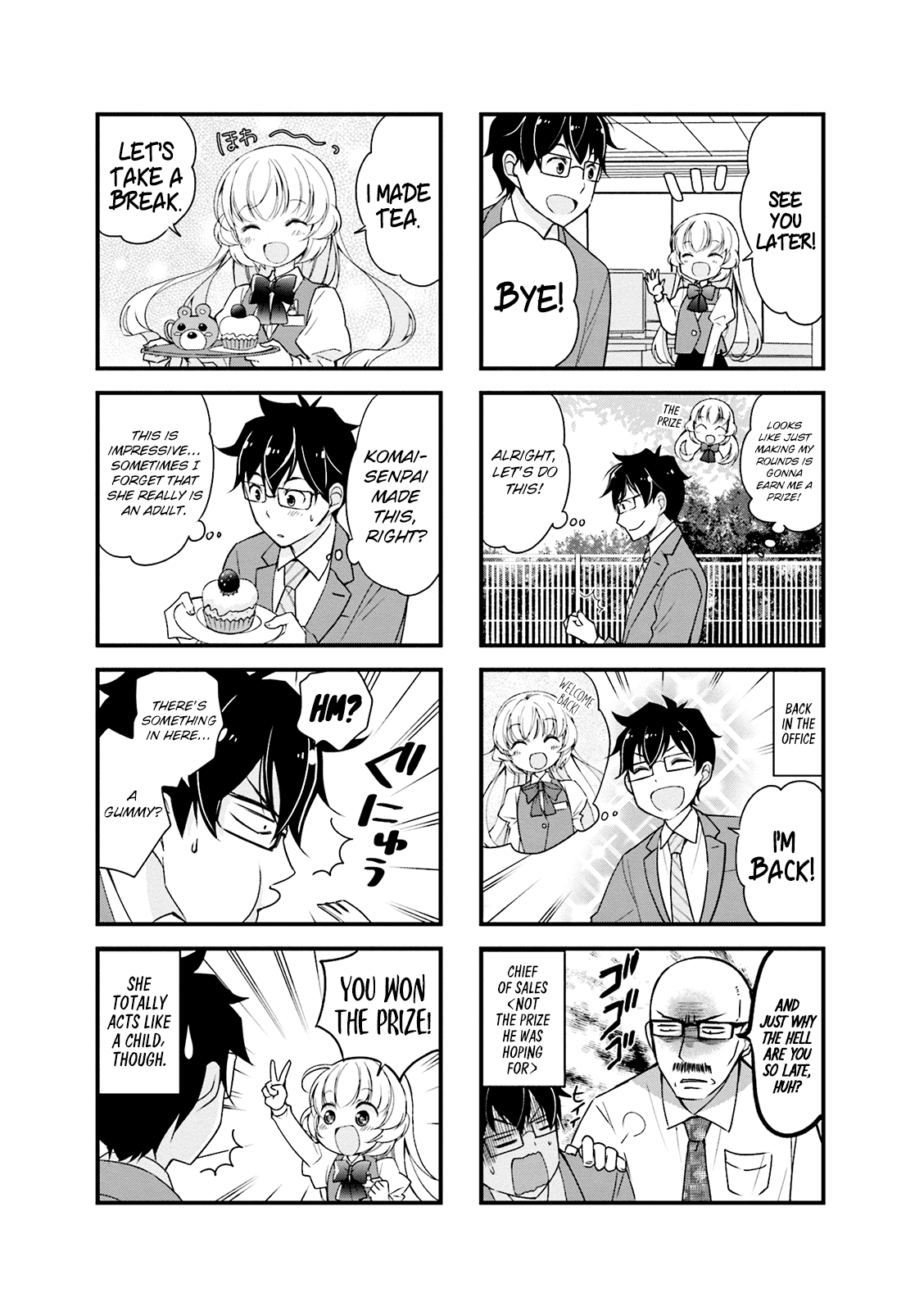 my Short Senpai is Way Too Cute chapter 6 - page 3
