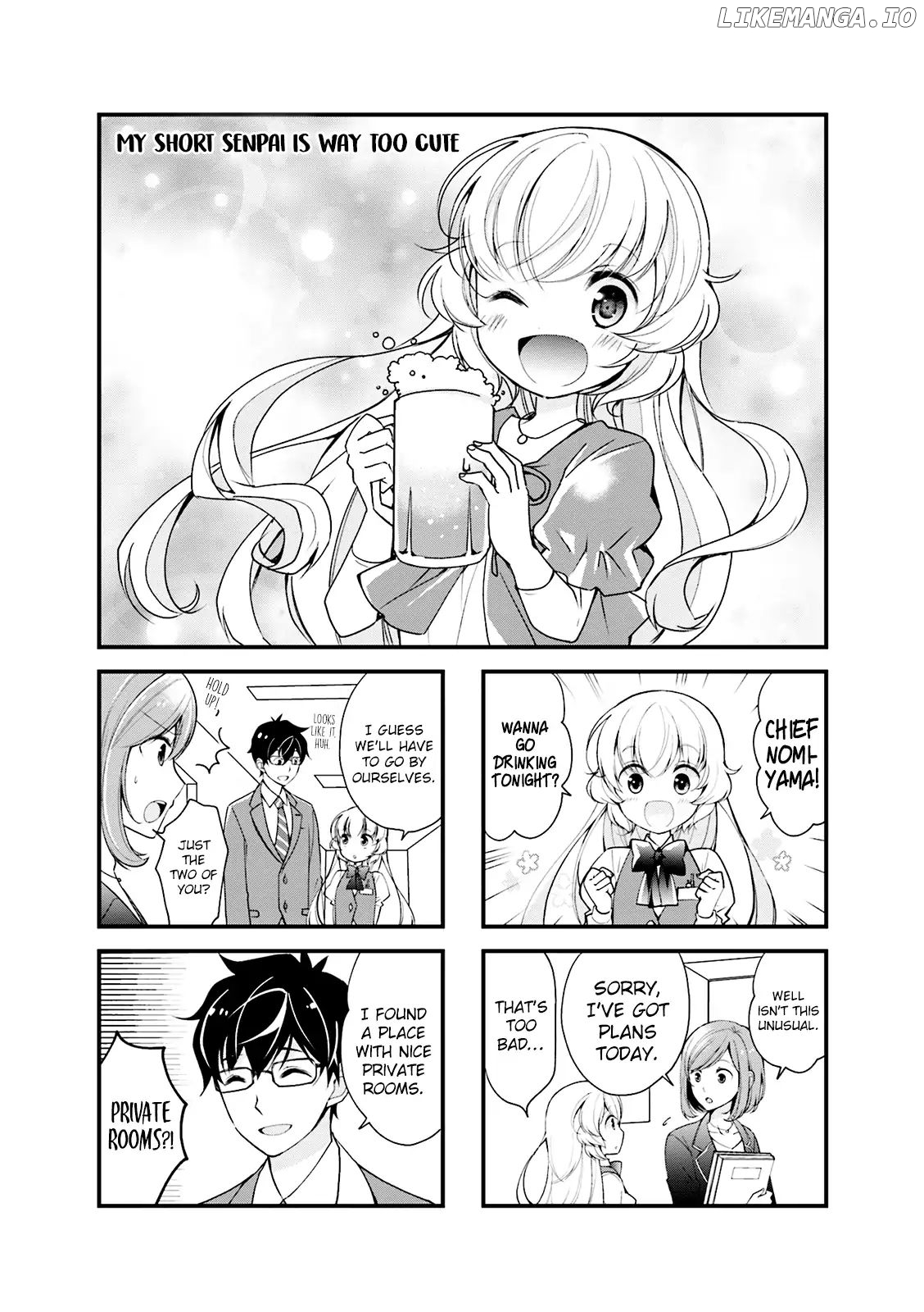 my Short Senpai is Way Too Cute chapter 5 - page 2