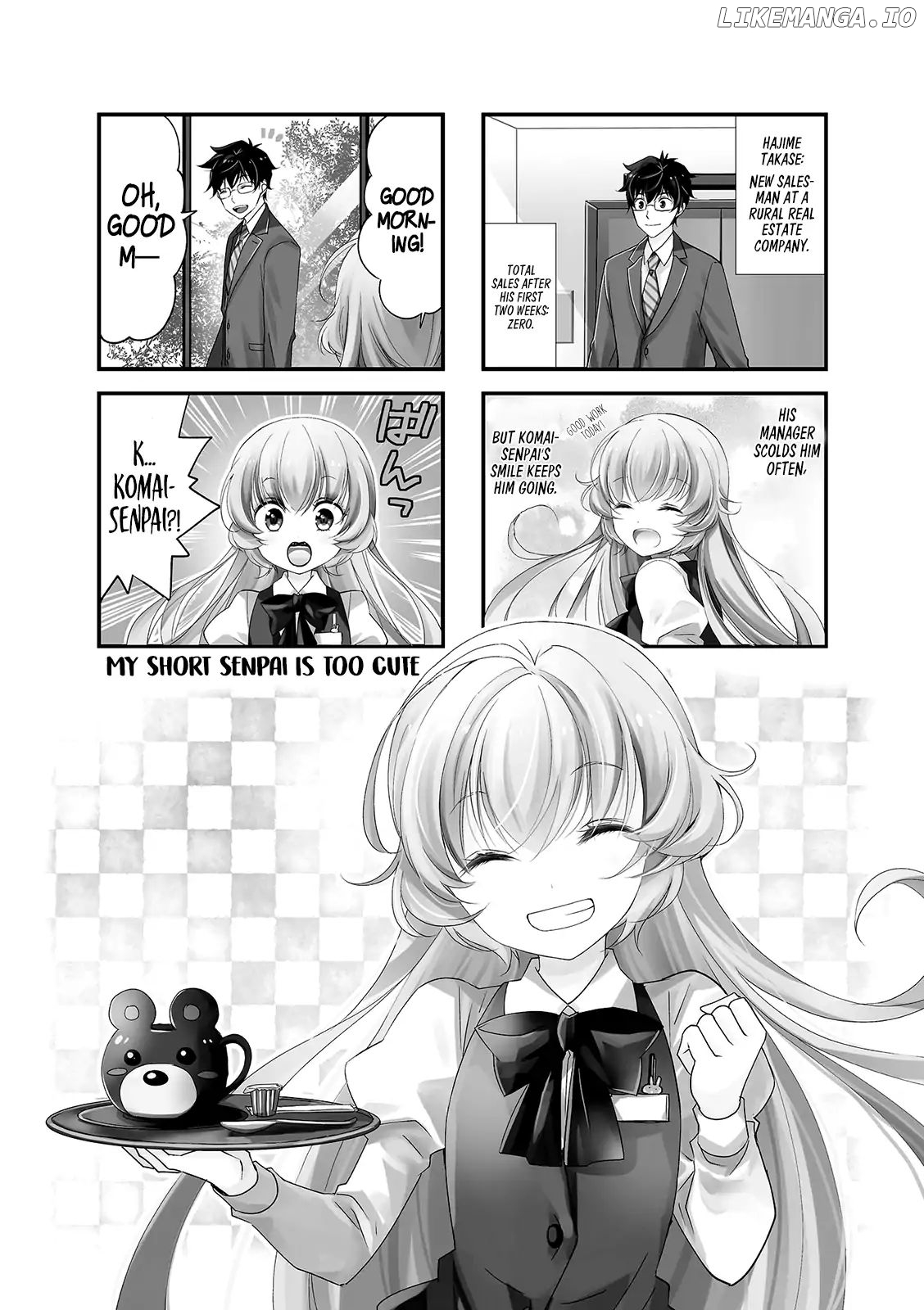 my Short Senpai is Way Too Cute chapter 4 - page 2