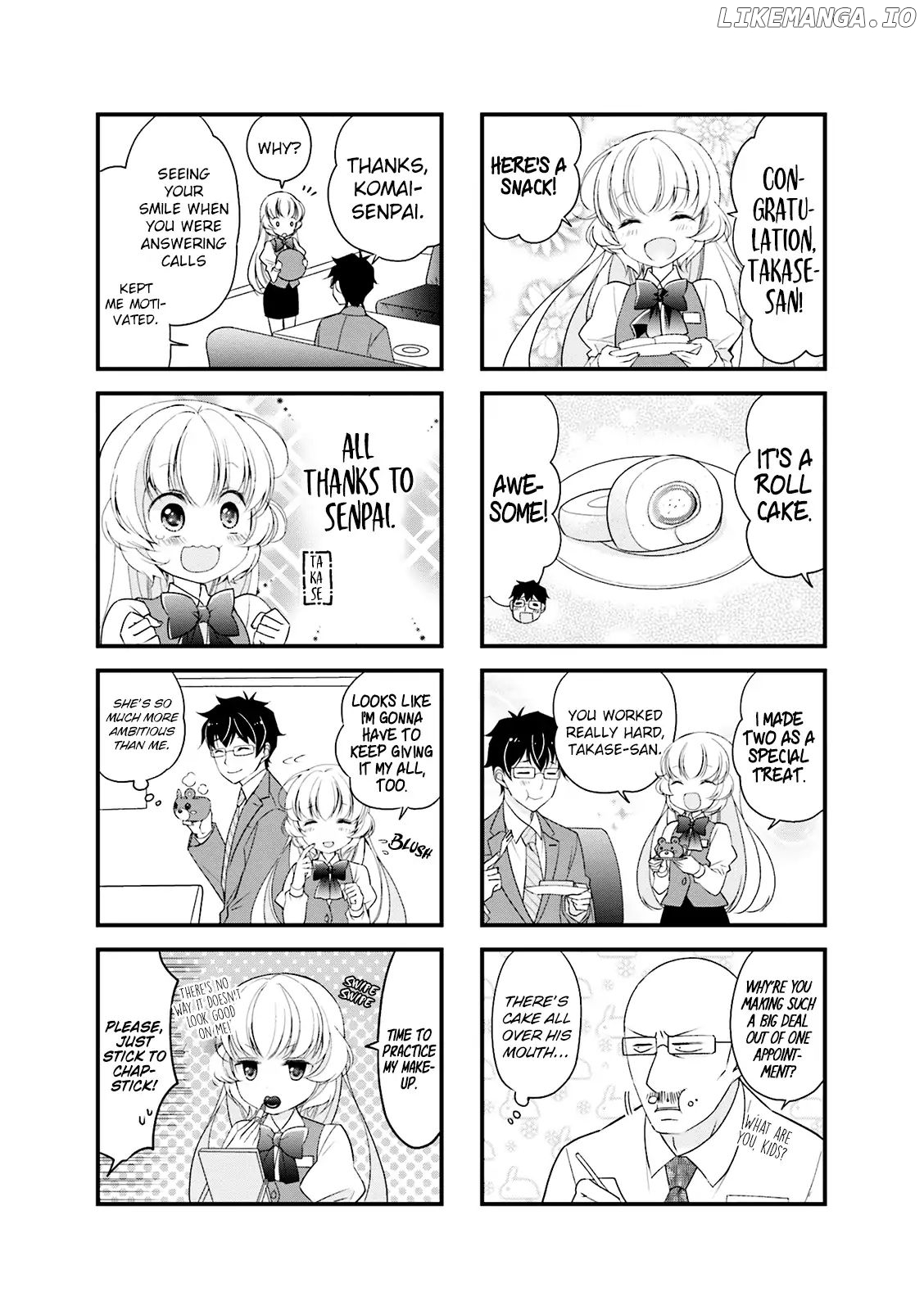 my Short Senpai is Way Too Cute chapter 4 - page 7