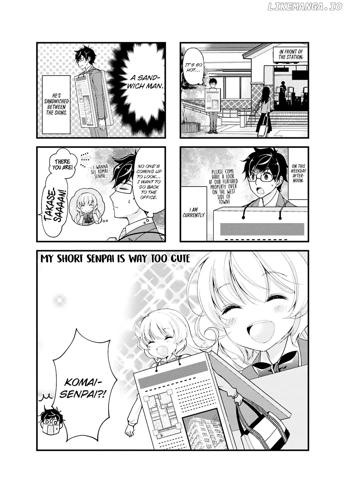 my Short Senpai is Way Too Cute chapter 3 - page 2