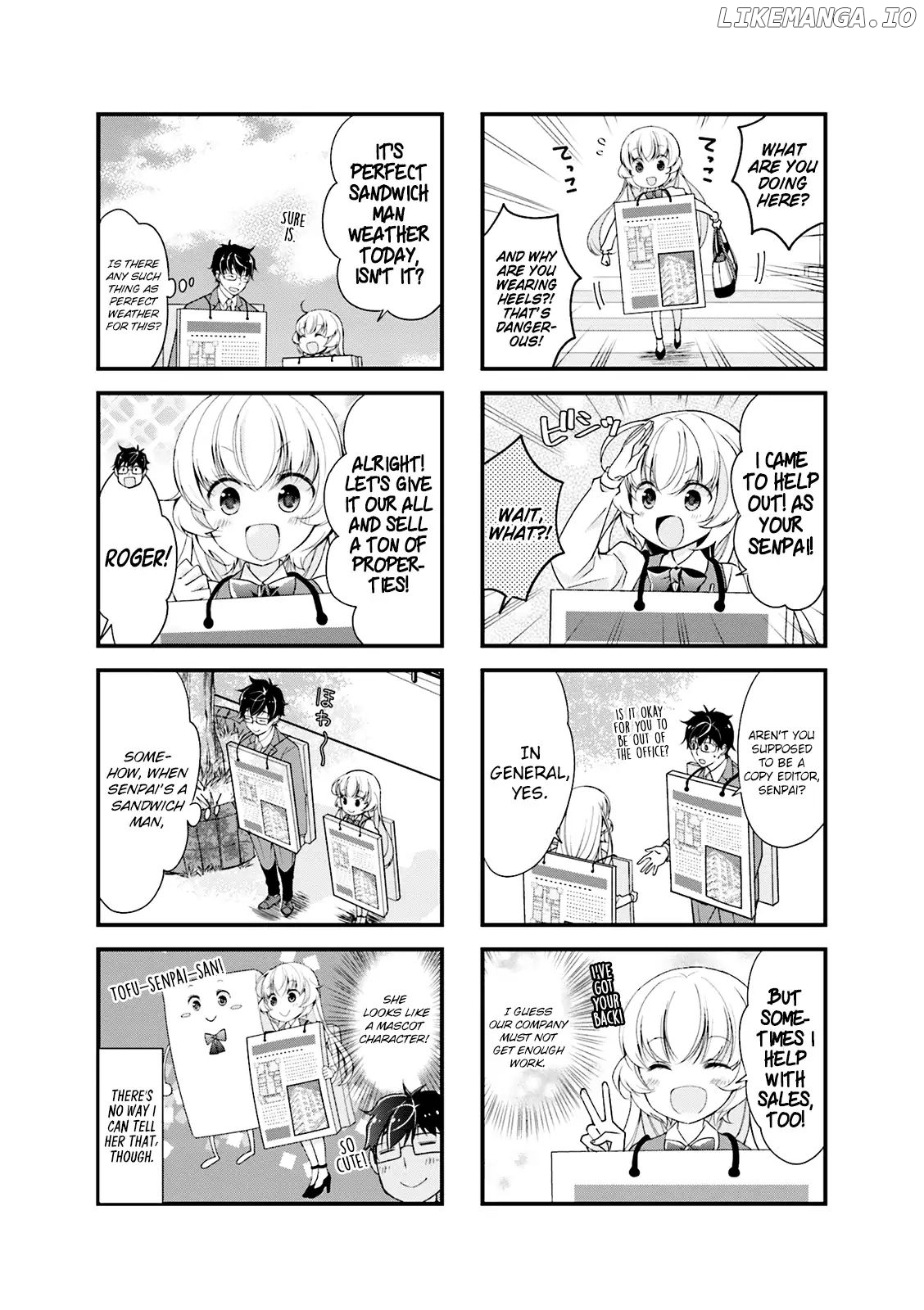 my Short Senpai is Way Too Cute chapter 3 - page 3