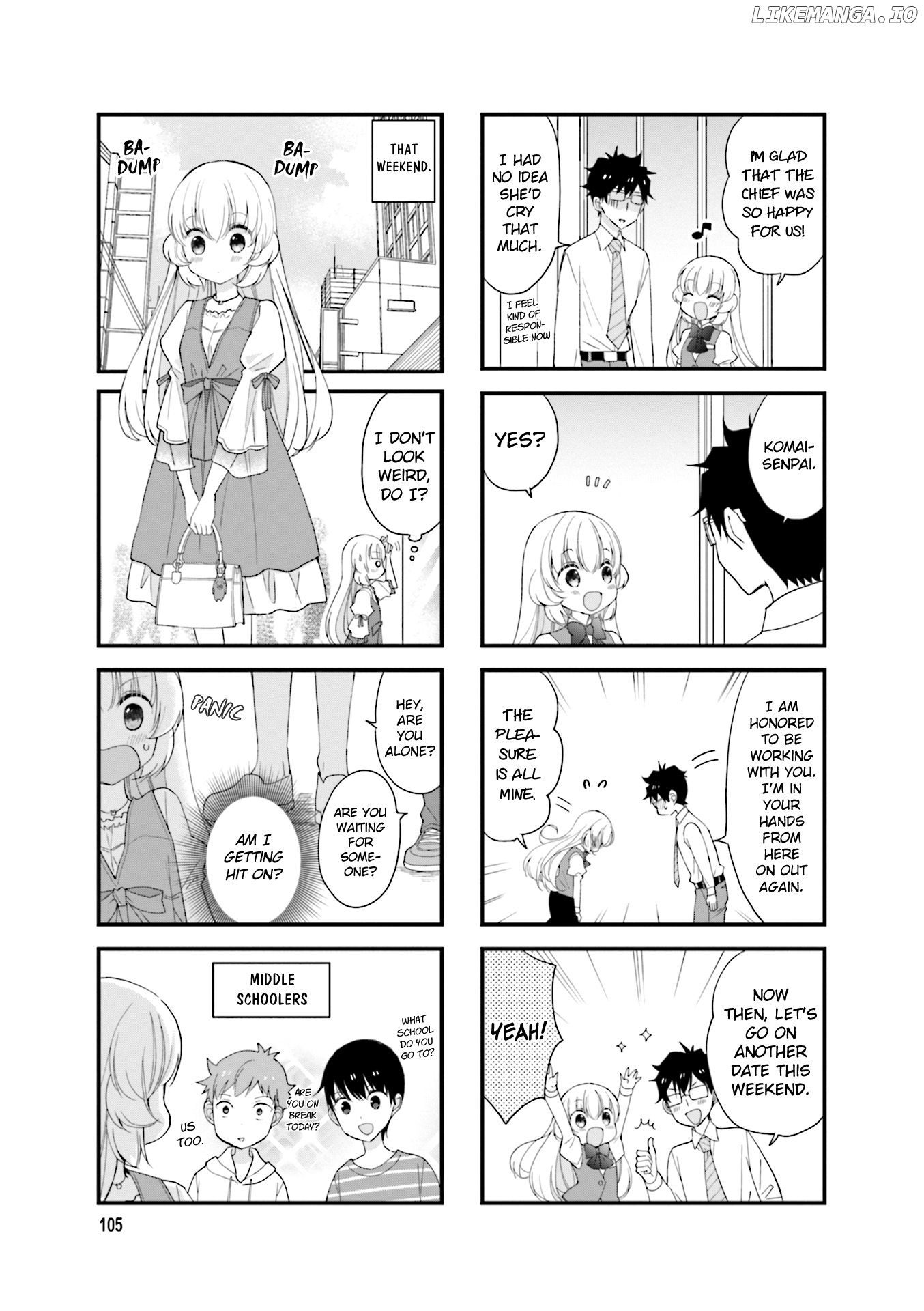 my Short Senpai is Way Too Cute chapter 29 - page 4
