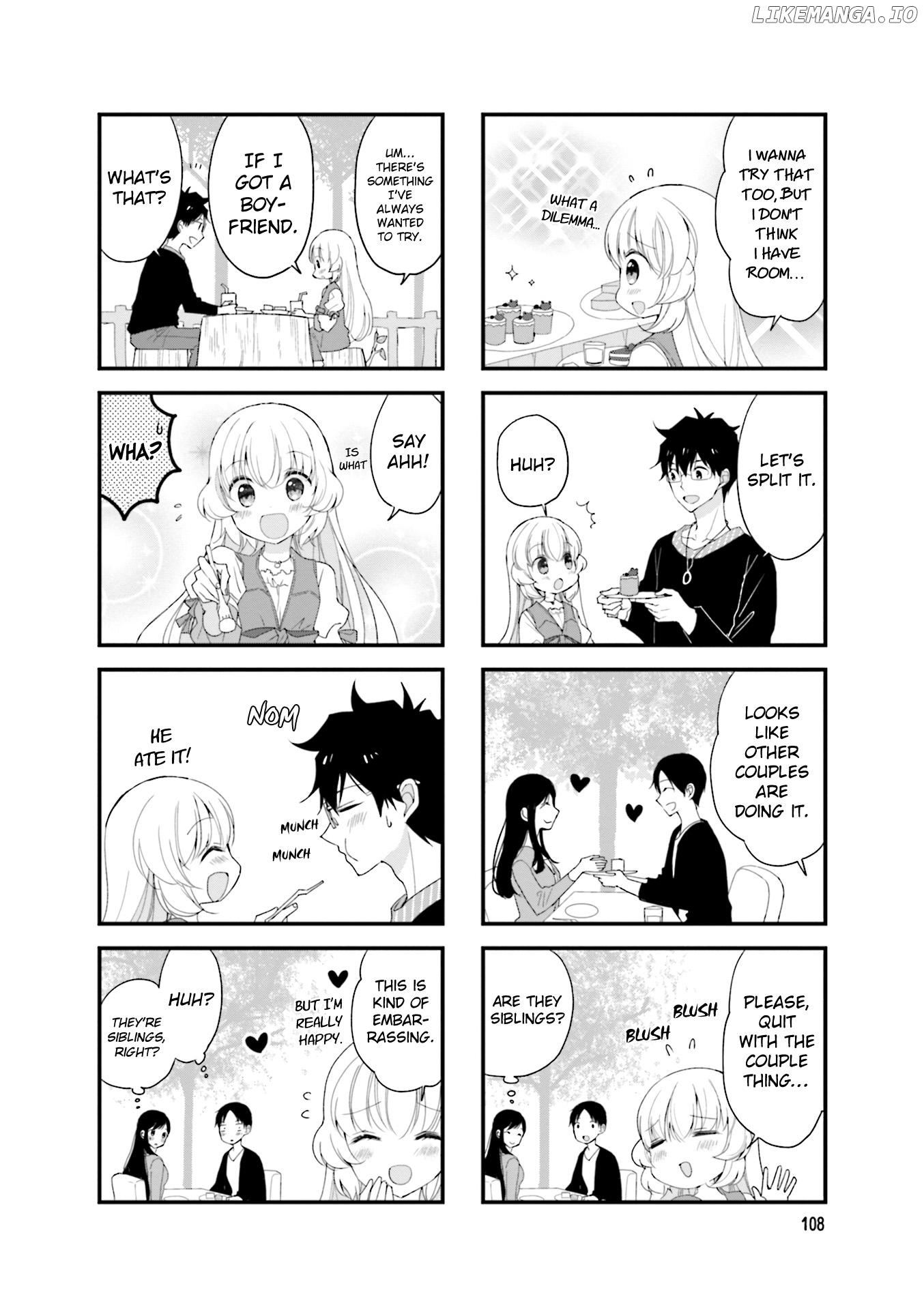 my Short Senpai is Way Too Cute chapter 29 - page 7
