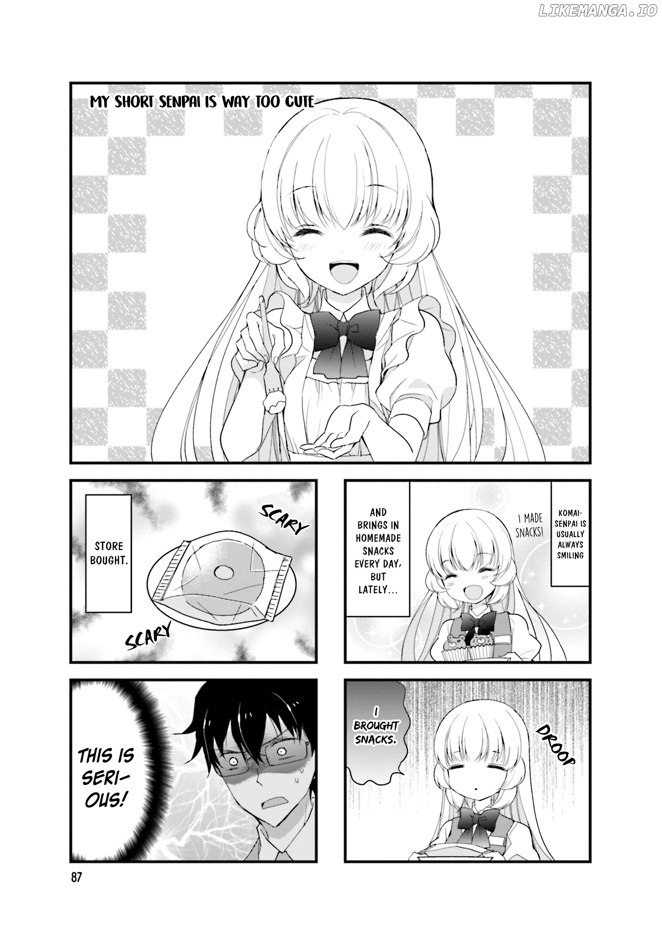 my Short Senpai is Way Too Cute chapter 27 - page 2