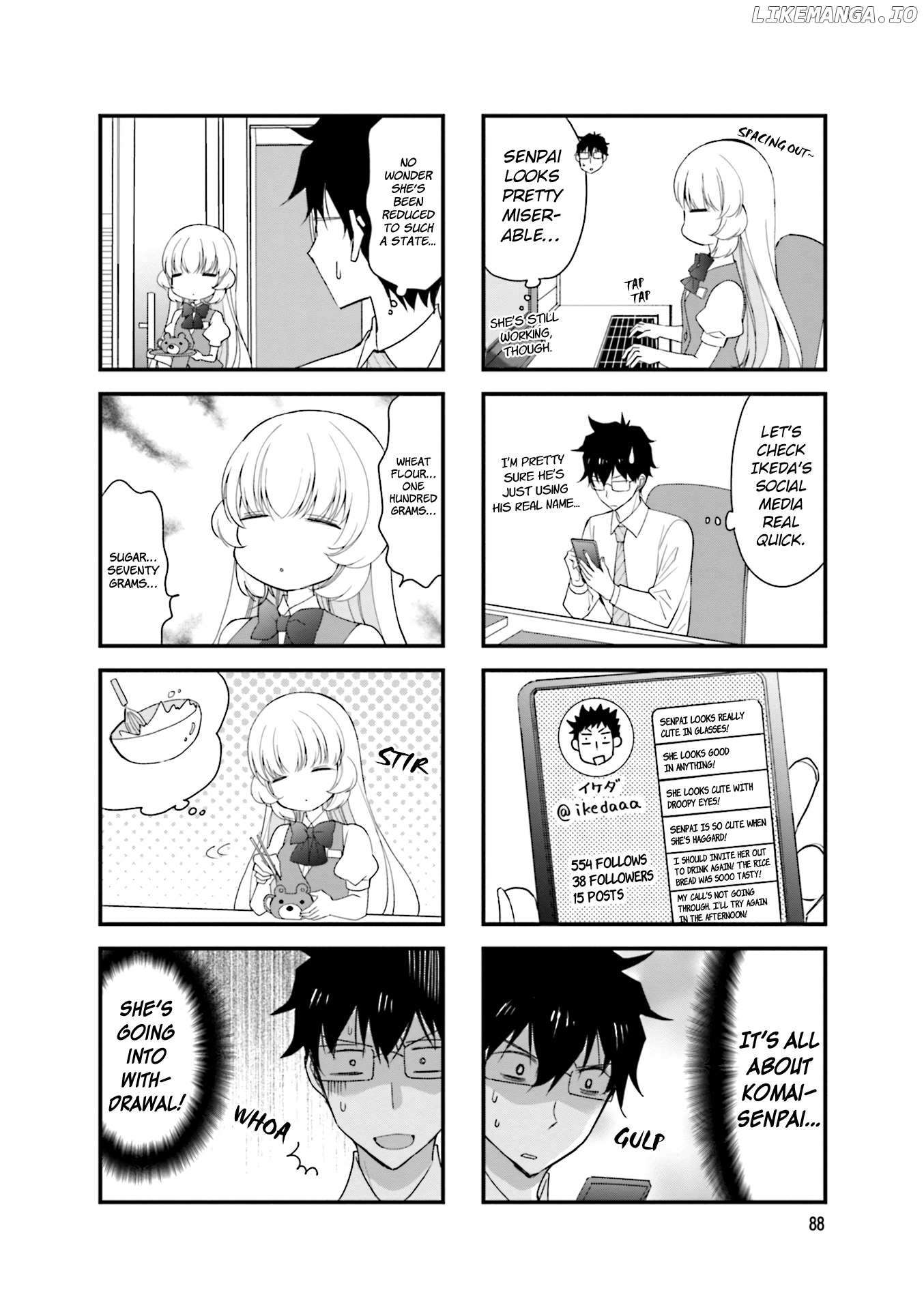 my Short Senpai is Way Too Cute chapter 27 - page 3