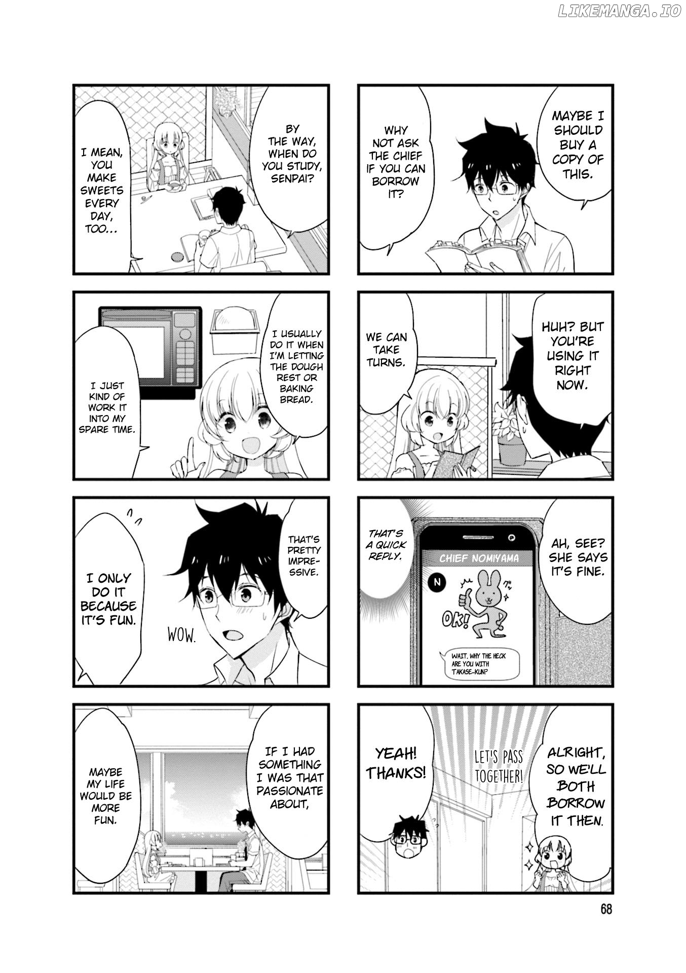 my Short Senpai is Way Too Cute chapter 24 - page 7