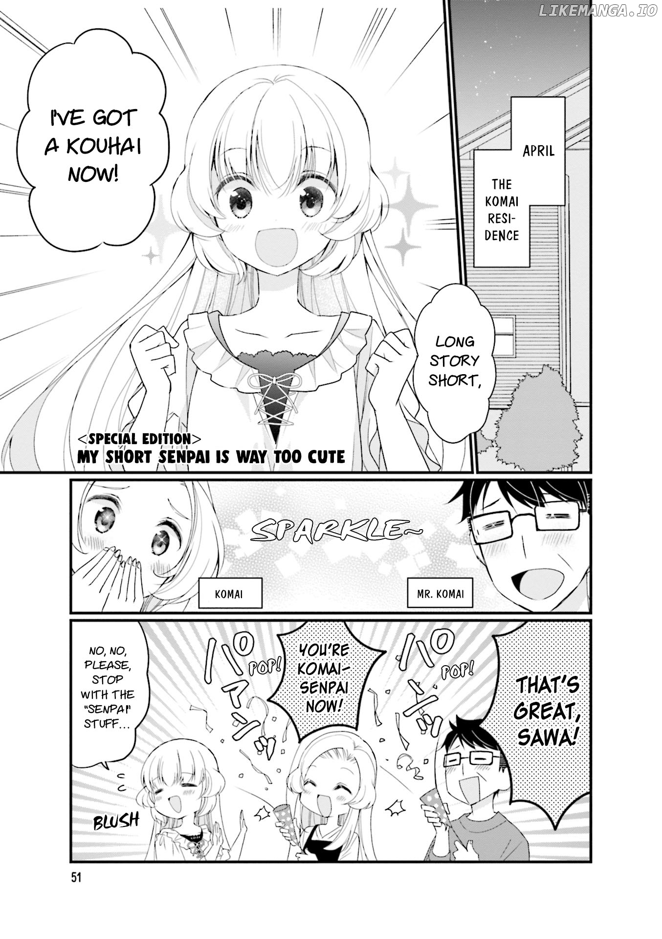 my Short Senpai is Way Too Cute chapter 22 - page 2