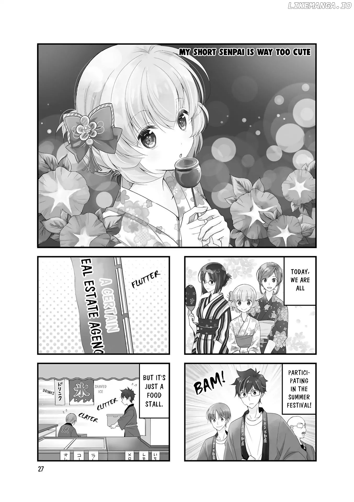 my Short Senpai is Way Too Cute chapter 19 - page 2