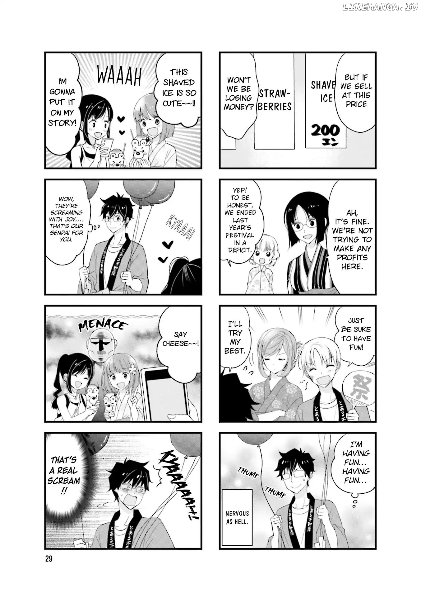my Short Senpai is Way Too Cute chapter 19 - page 4
