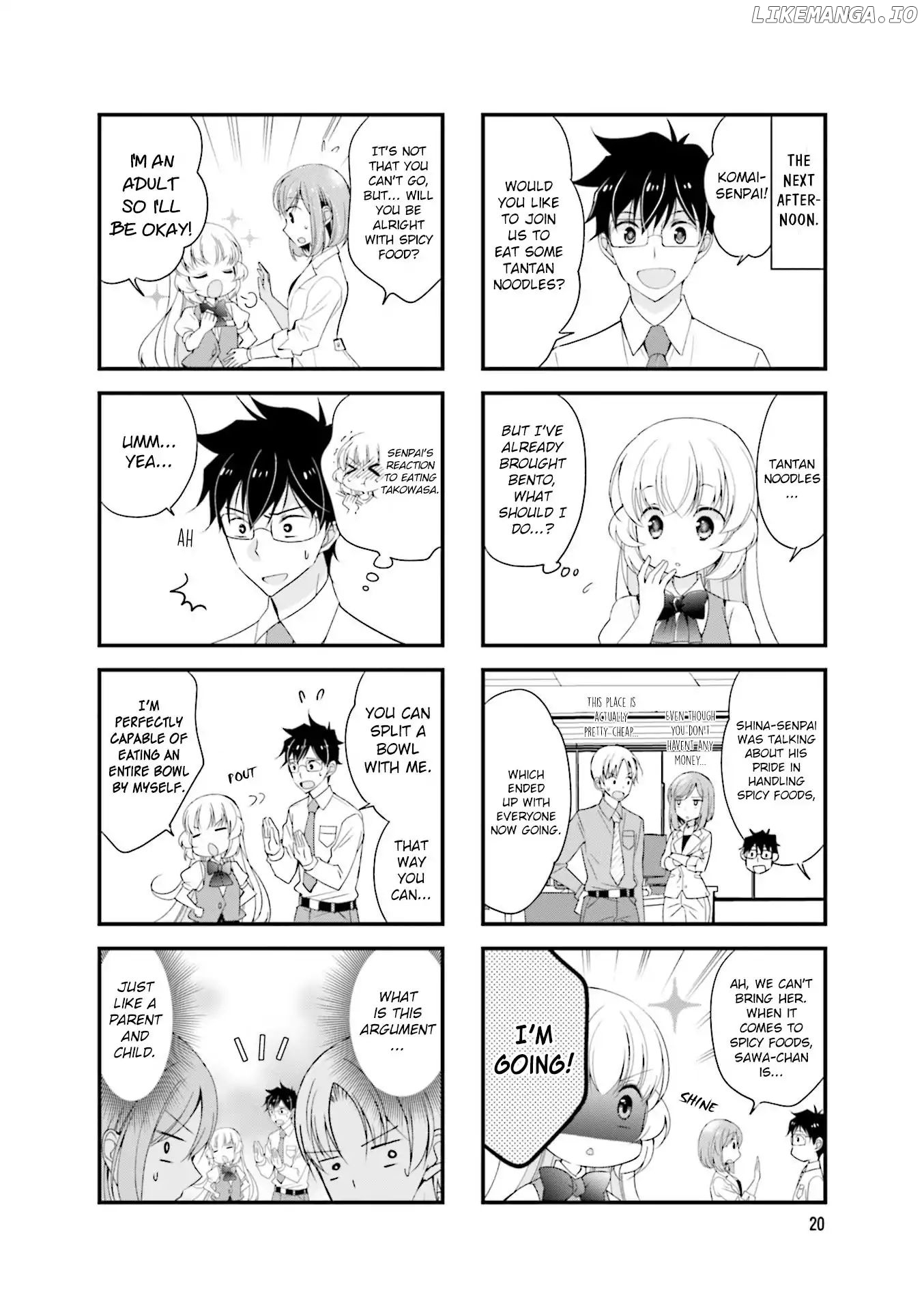 my Short Senpai is Way Too Cute chapter 18 - page 3