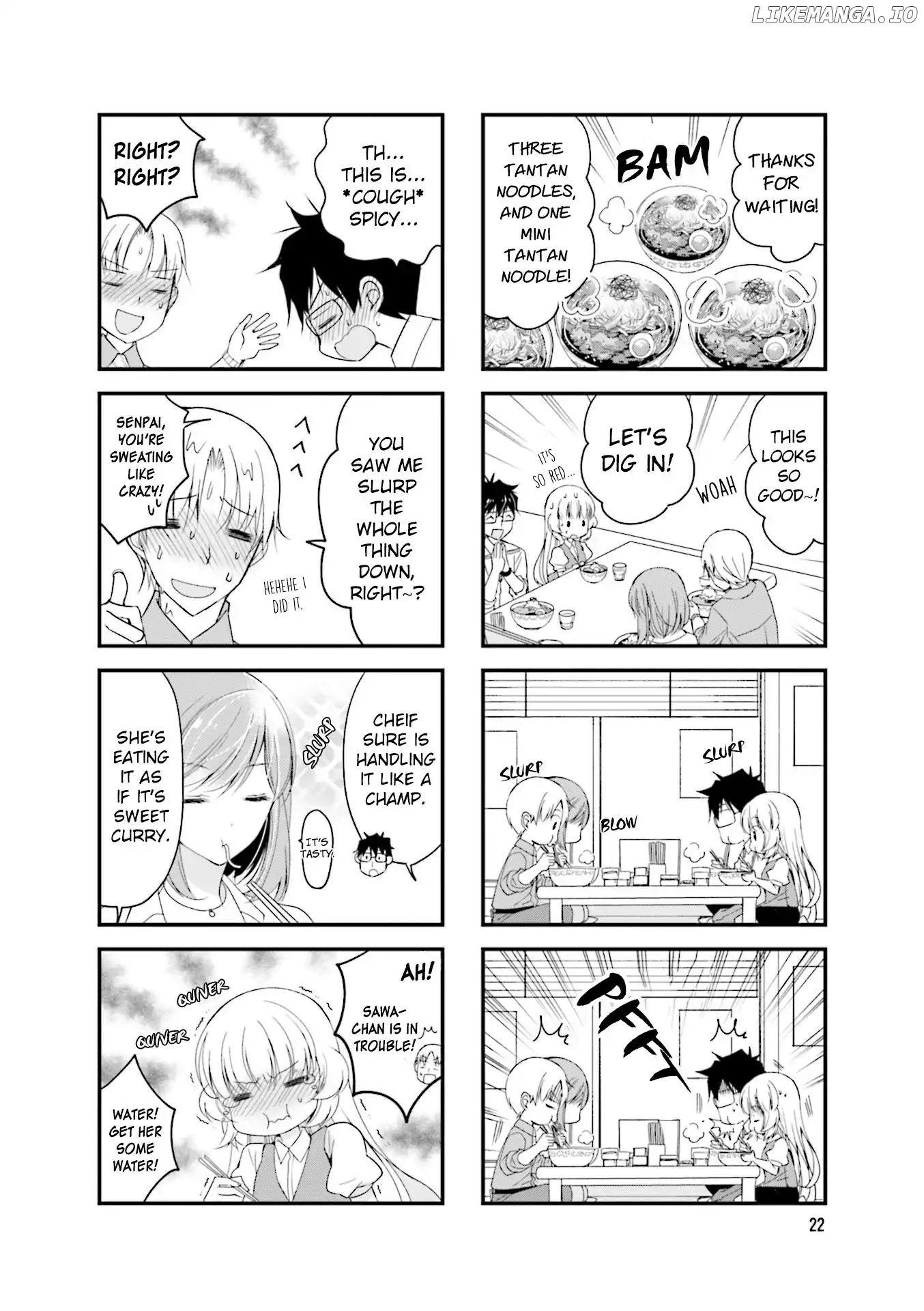 my Short Senpai is Way Too Cute chapter 18 - page 5