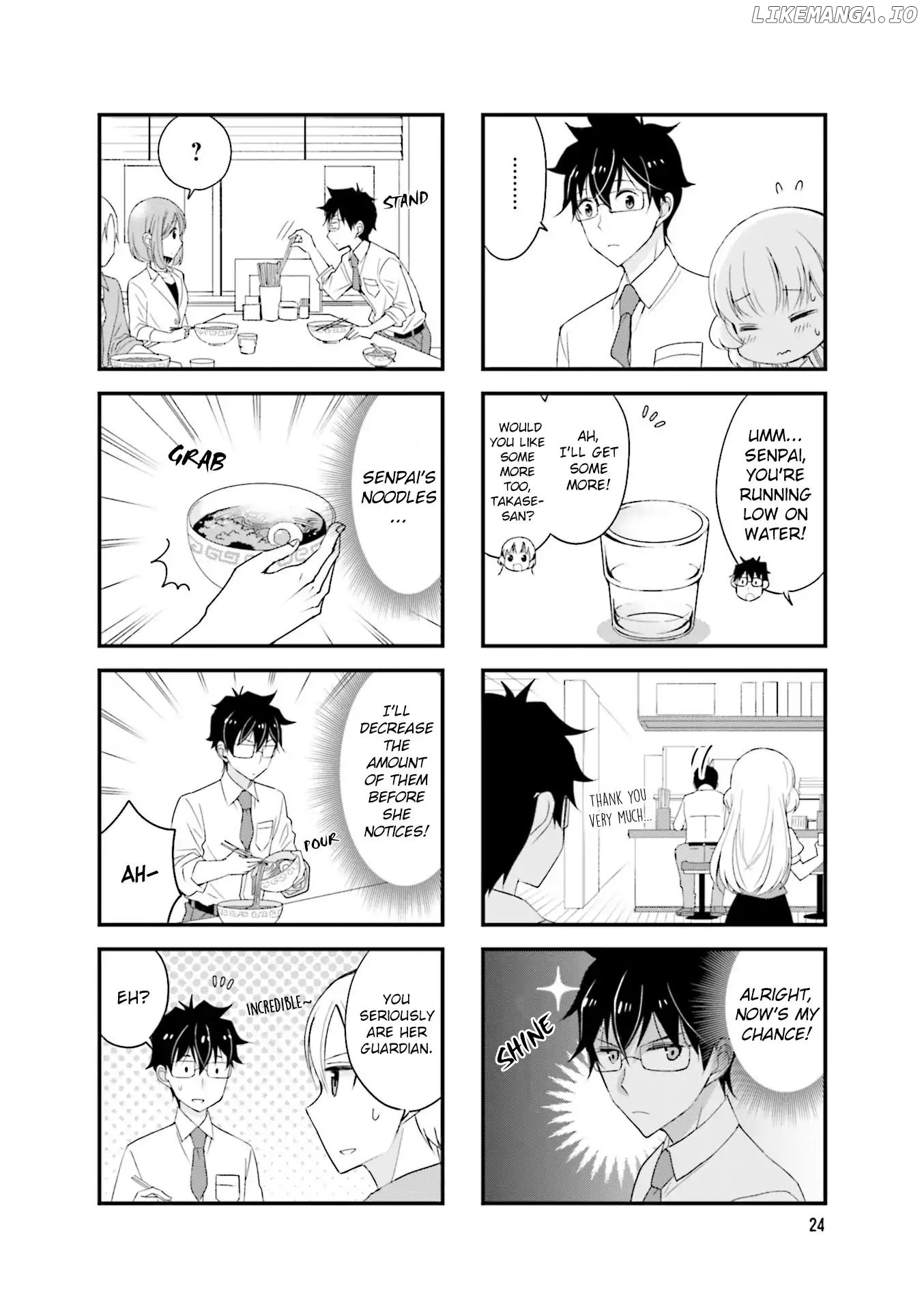my Short Senpai is Way Too Cute chapter 18 - page 7