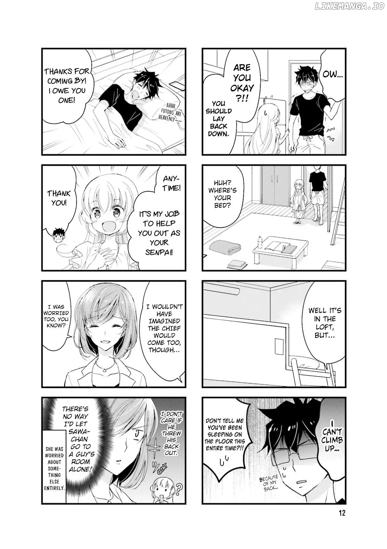 my Short Senpai is Way Too Cute chapter 17 - page 3