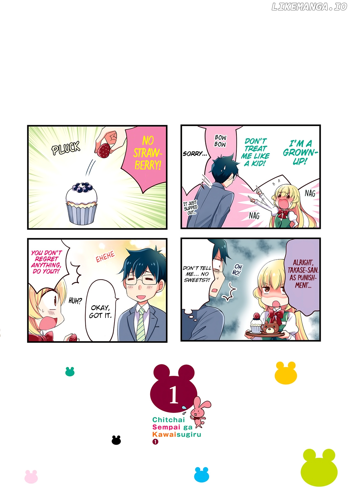 my Short Senpai is Way Too Cute chapter 15.1 - page 2