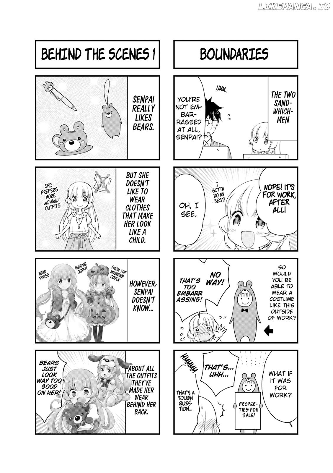 my Short Senpai is Way Too Cute chapter 15.1 - page 7