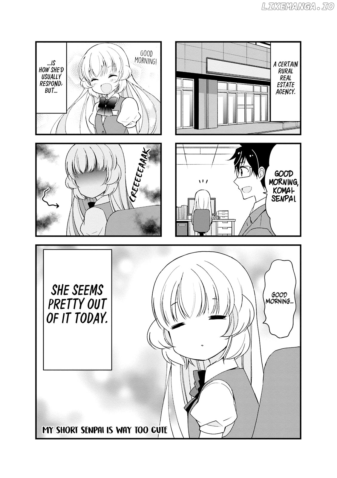 my Short Senpai is Way Too Cute chapter 15 - page 2