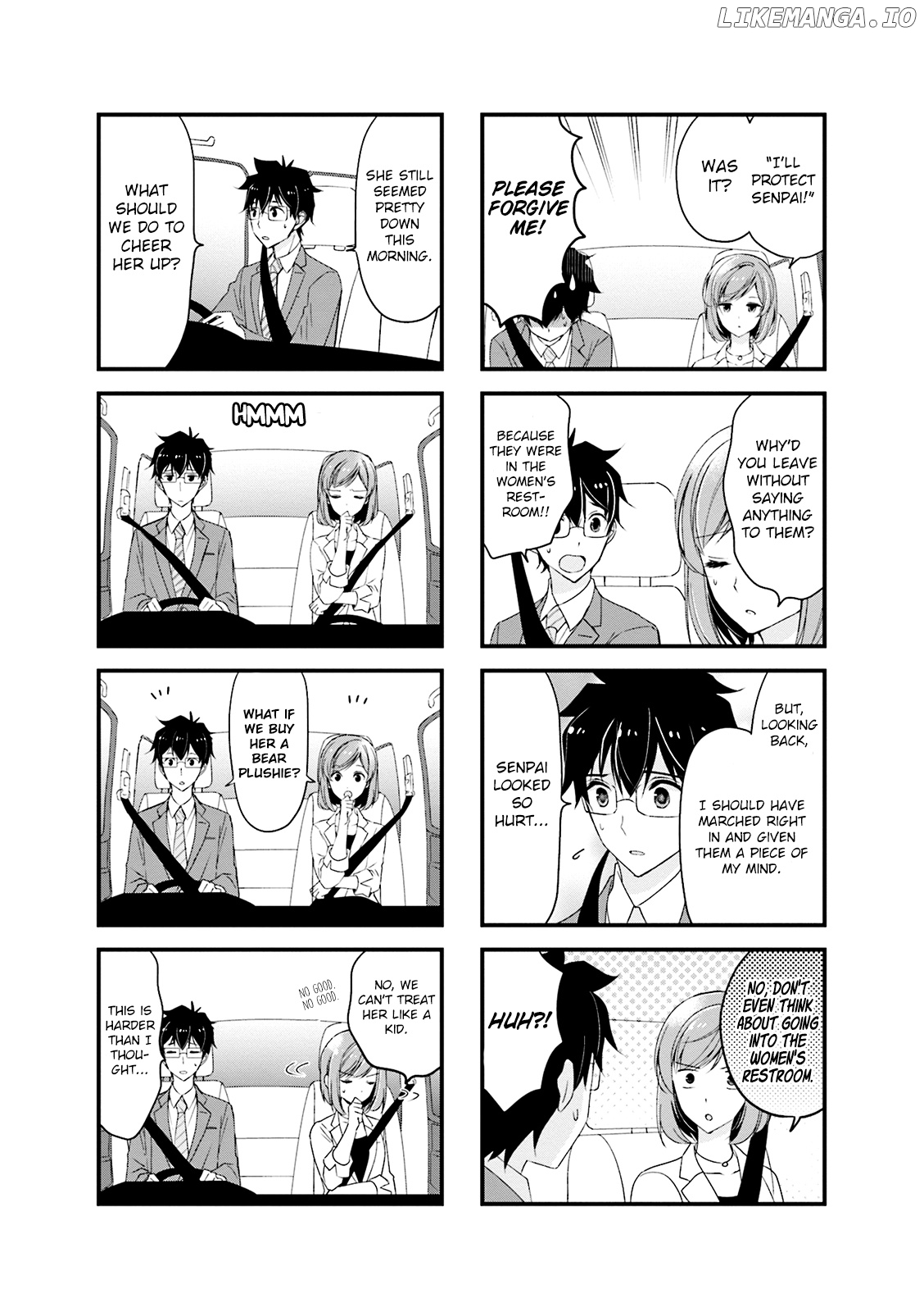 my Short Senpai is Way Too Cute chapter 15 - page 4