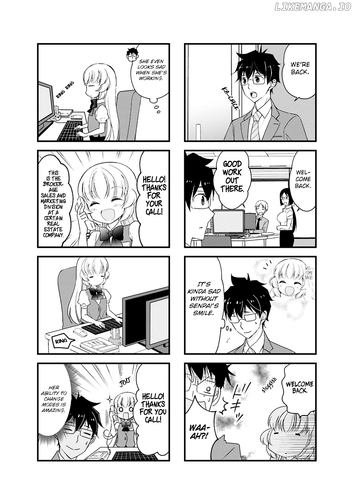my Short Senpai is Way Too Cute chapter 15 - page 6