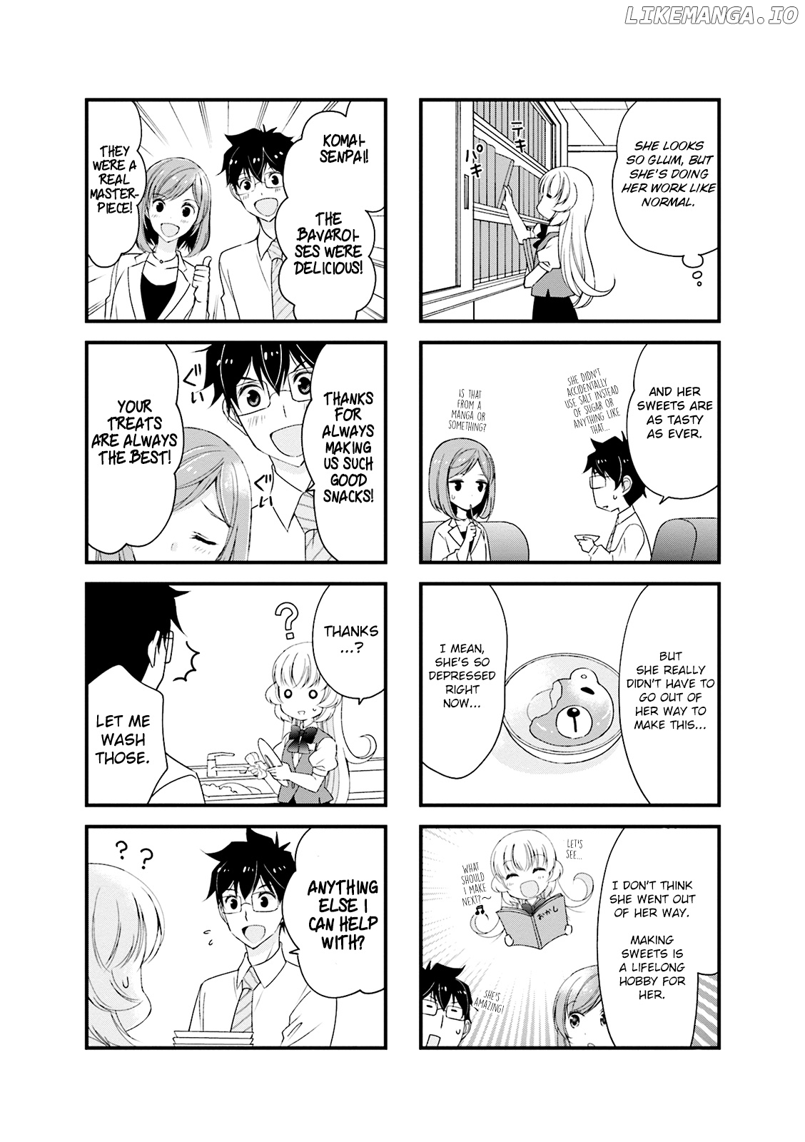 my Short Senpai is Way Too Cute chapter 15 - page 7