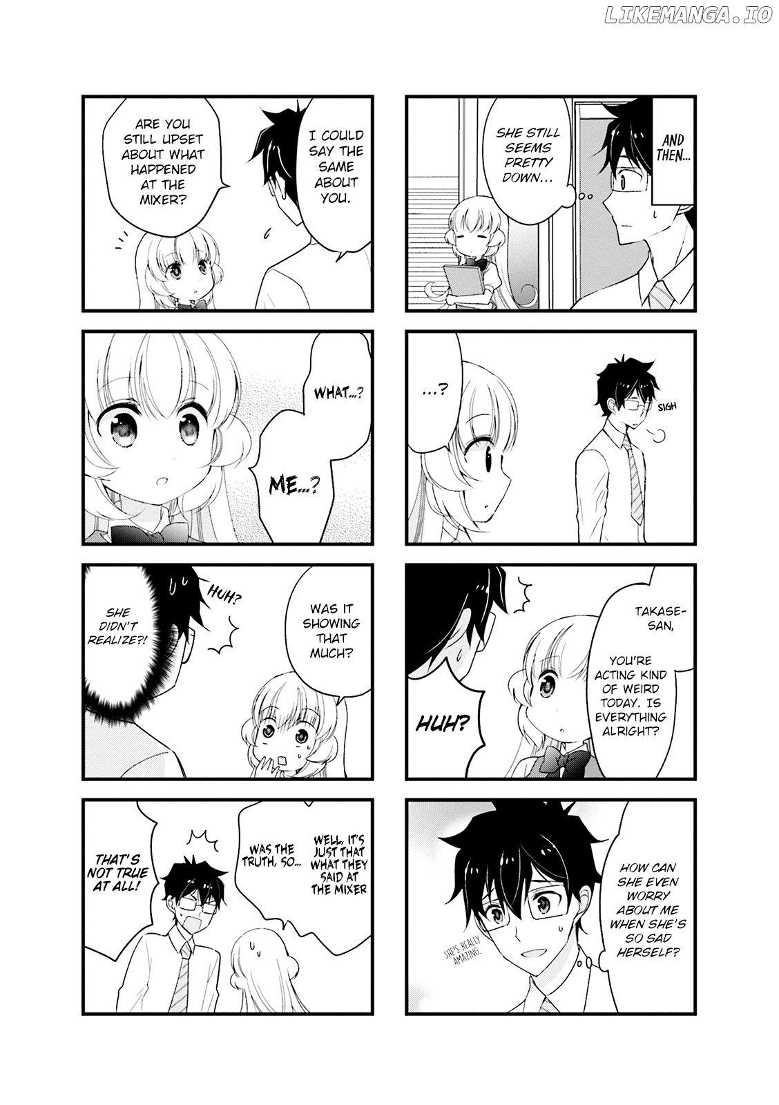 my Short Senpai is Way Too Cute chapter 15 - page 8