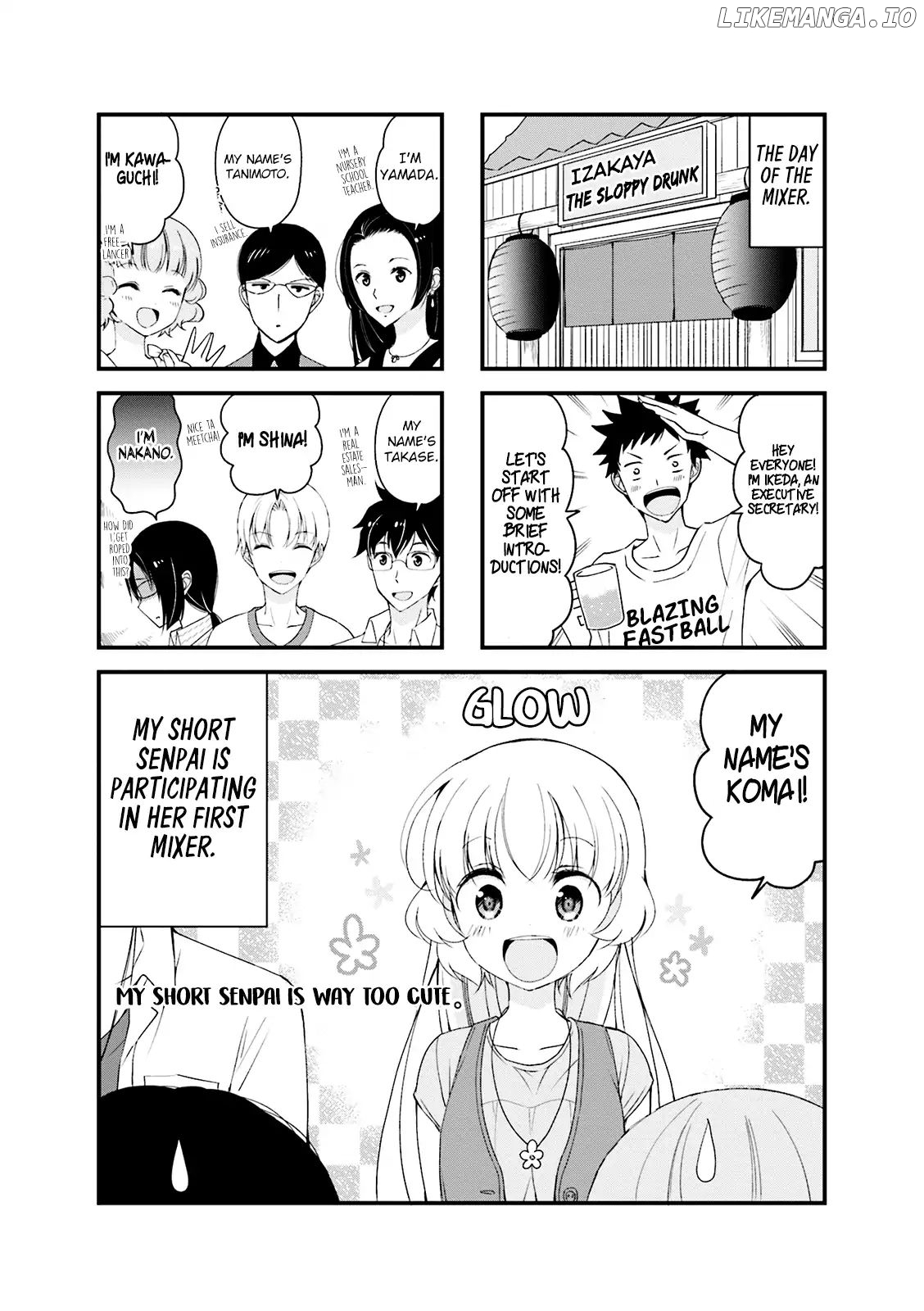 my Short Senpai is Way Too Cute chapter 14 - page 2