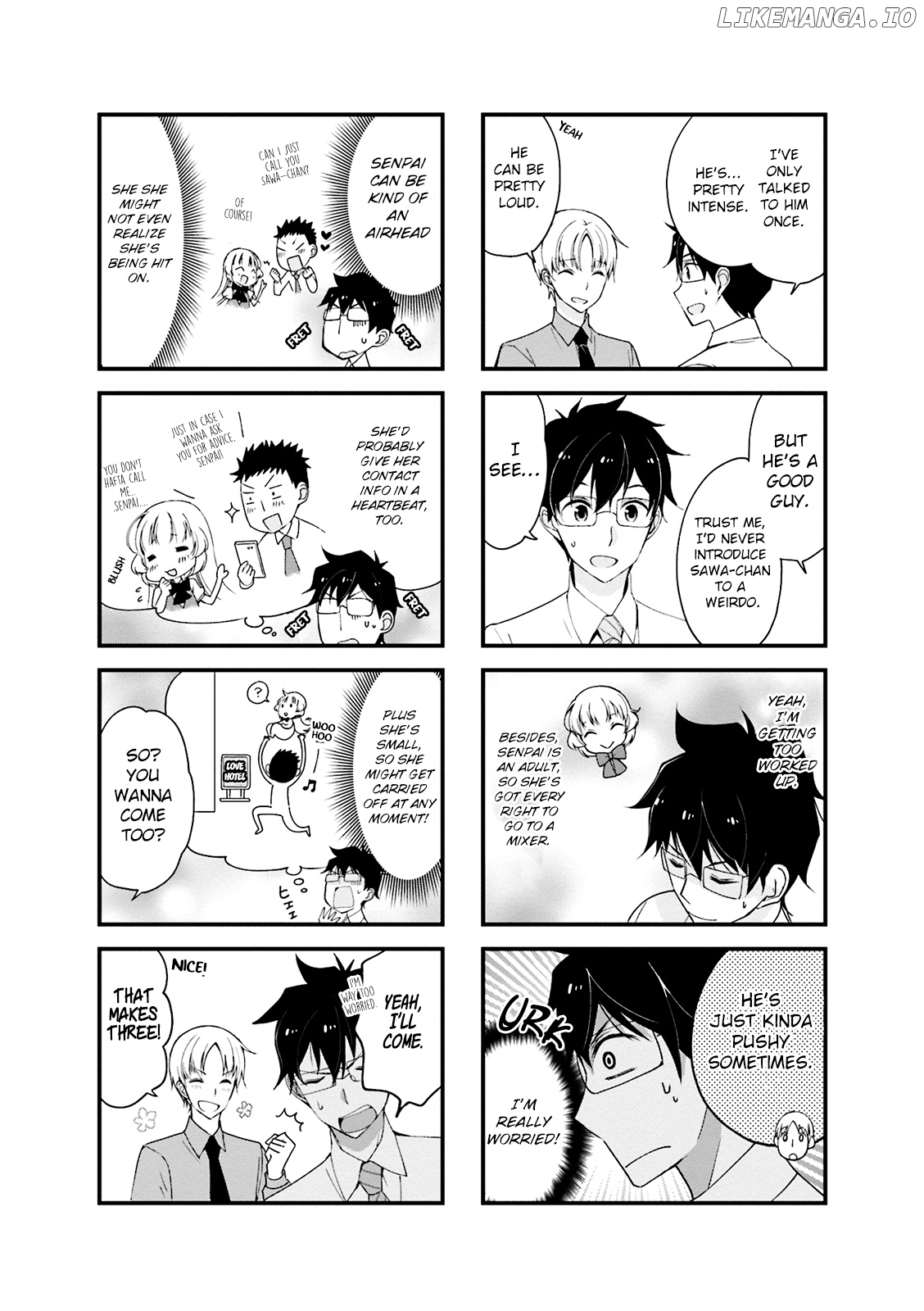 my Short Senpai is Way Too Cute chapter 13 - page 5