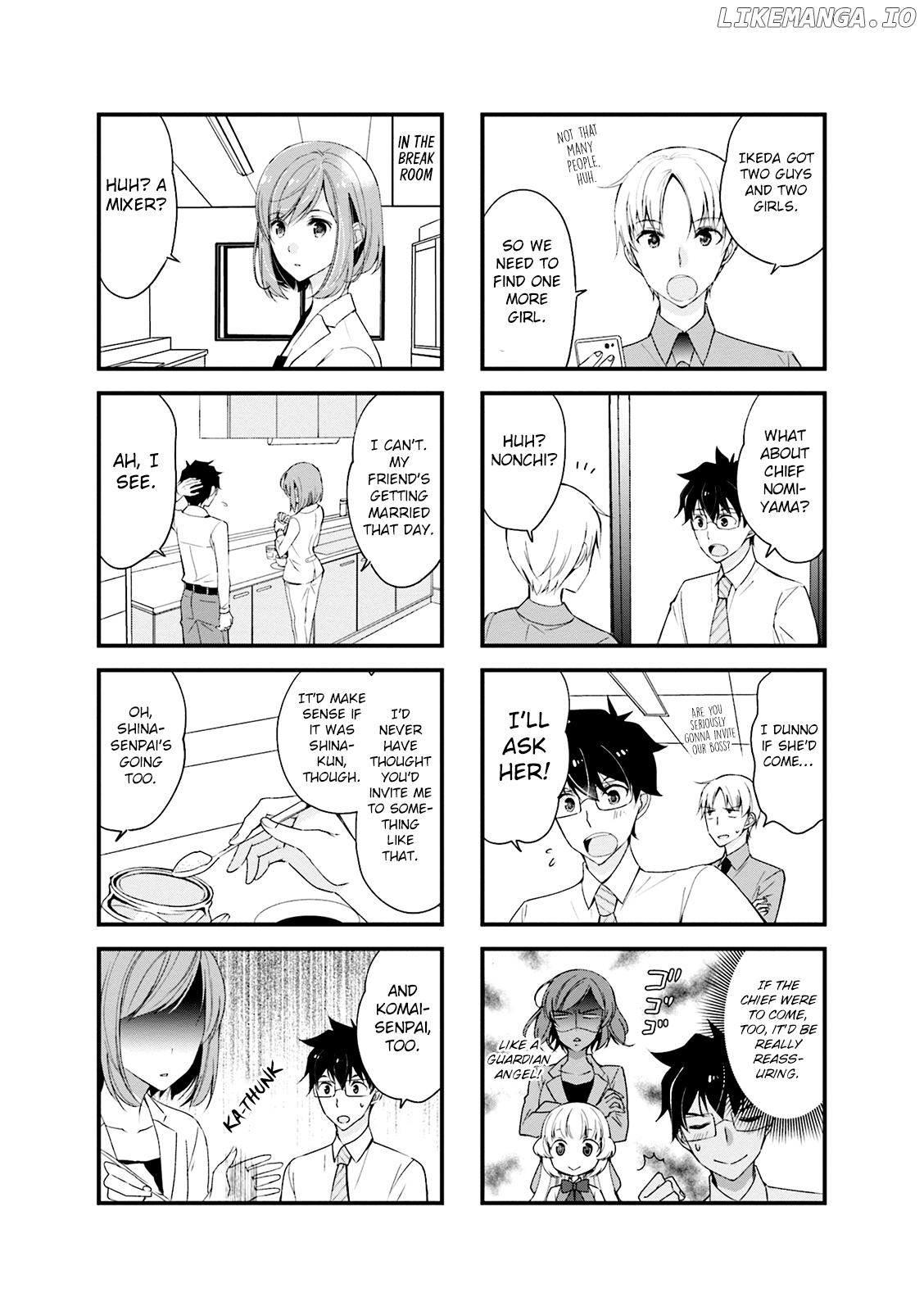 my Short Senpai is Way Too Cute chapter 13 - page 6