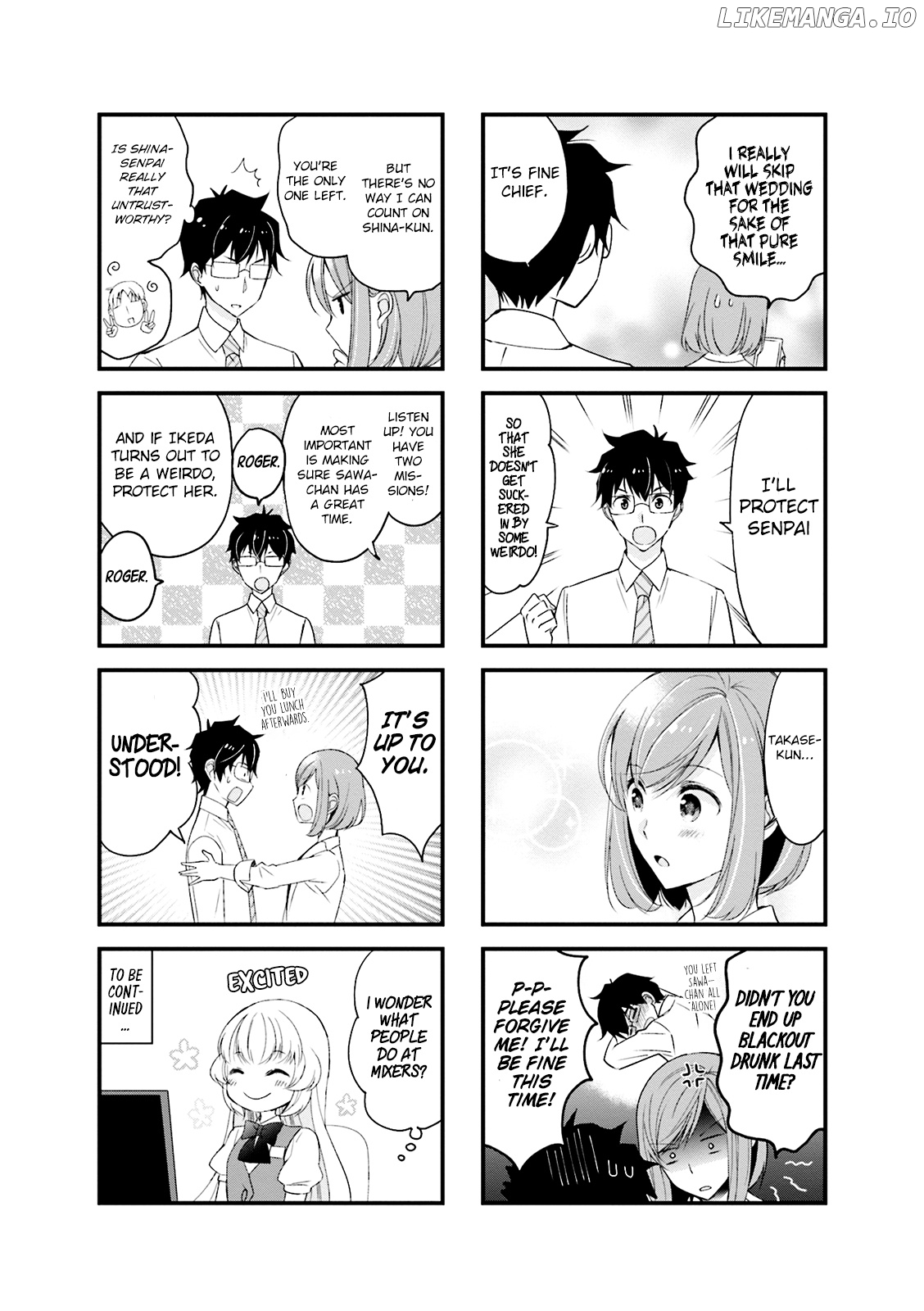 my Short Senpai is Way Too Cute chapter 13 - page 9