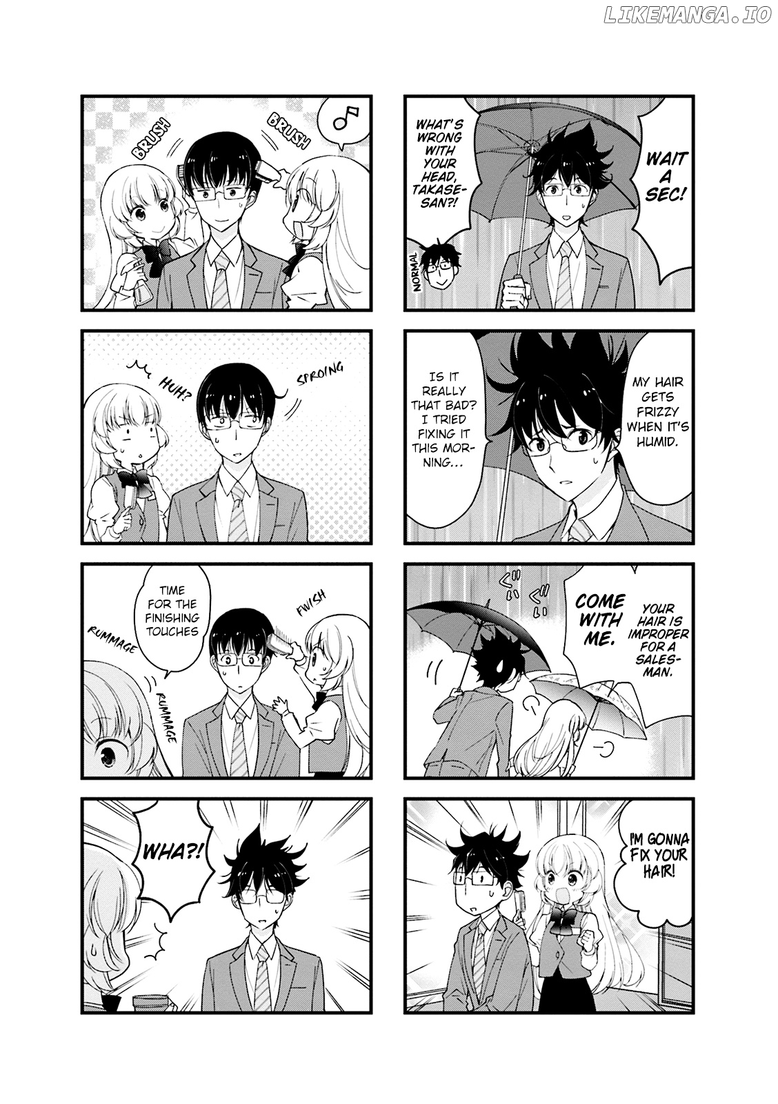 my Short Senpai is Way Too Cute chapter 12 - page 2
