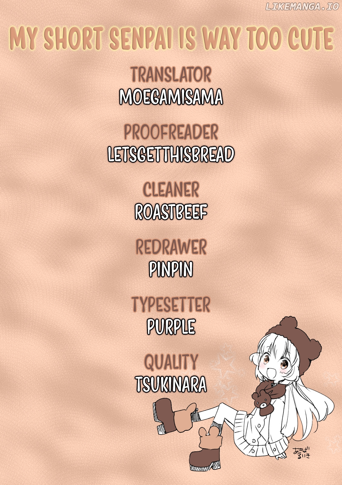 my Short Senpai is Way Too Cute chapter 12 - page 9