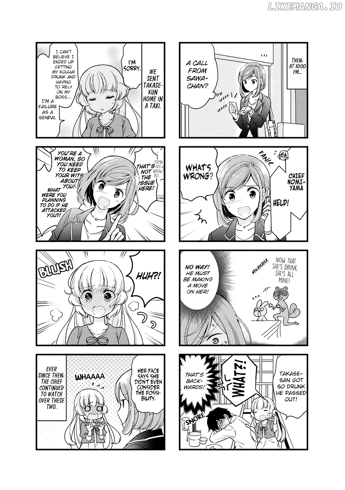 my Short Senpai is Way Too Cute chapter 11 - page 7
