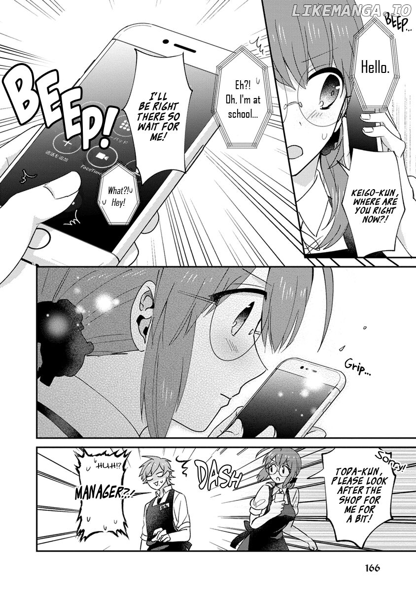 Scary Face High Schooler and Miss Plain Jane Chapter 10 - page 4